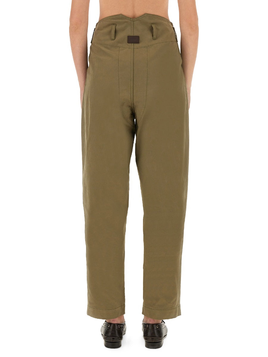 Moschino Women Tailored Pants With Pleats Luosophy