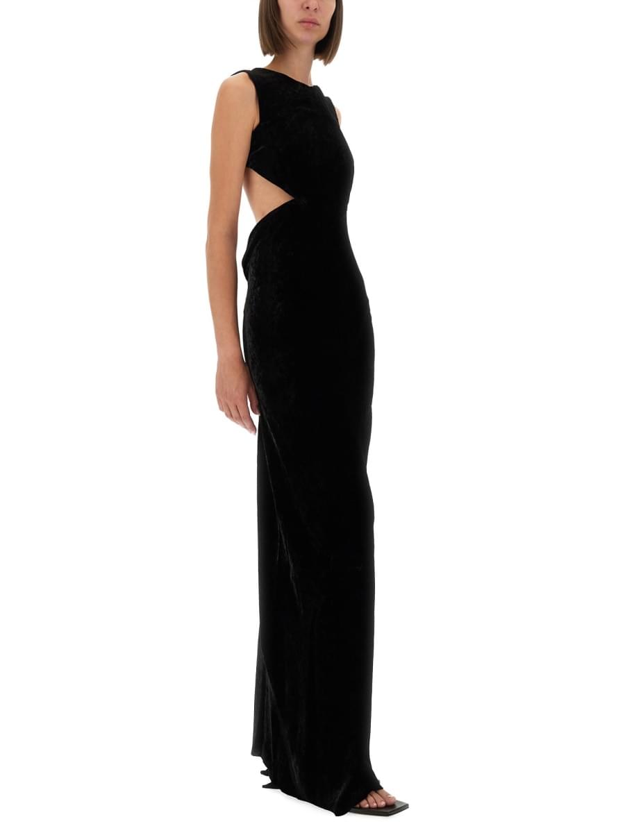 Rick Owens Women Dress With Open Back Luosophy