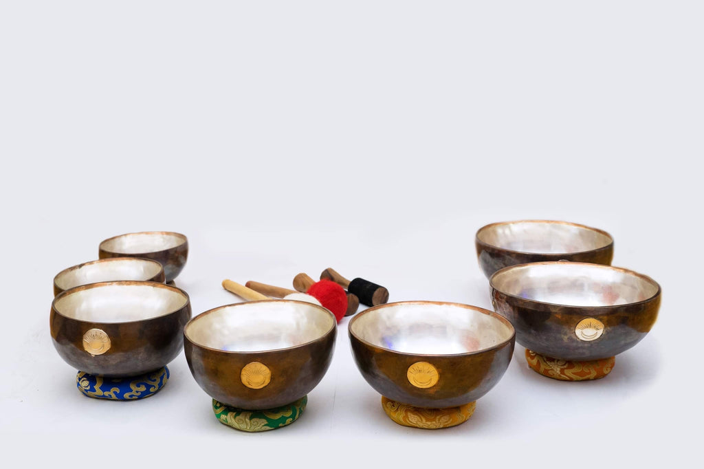New Moon Singing Bowl Set Sukha Sound Healing & Singing Bowls