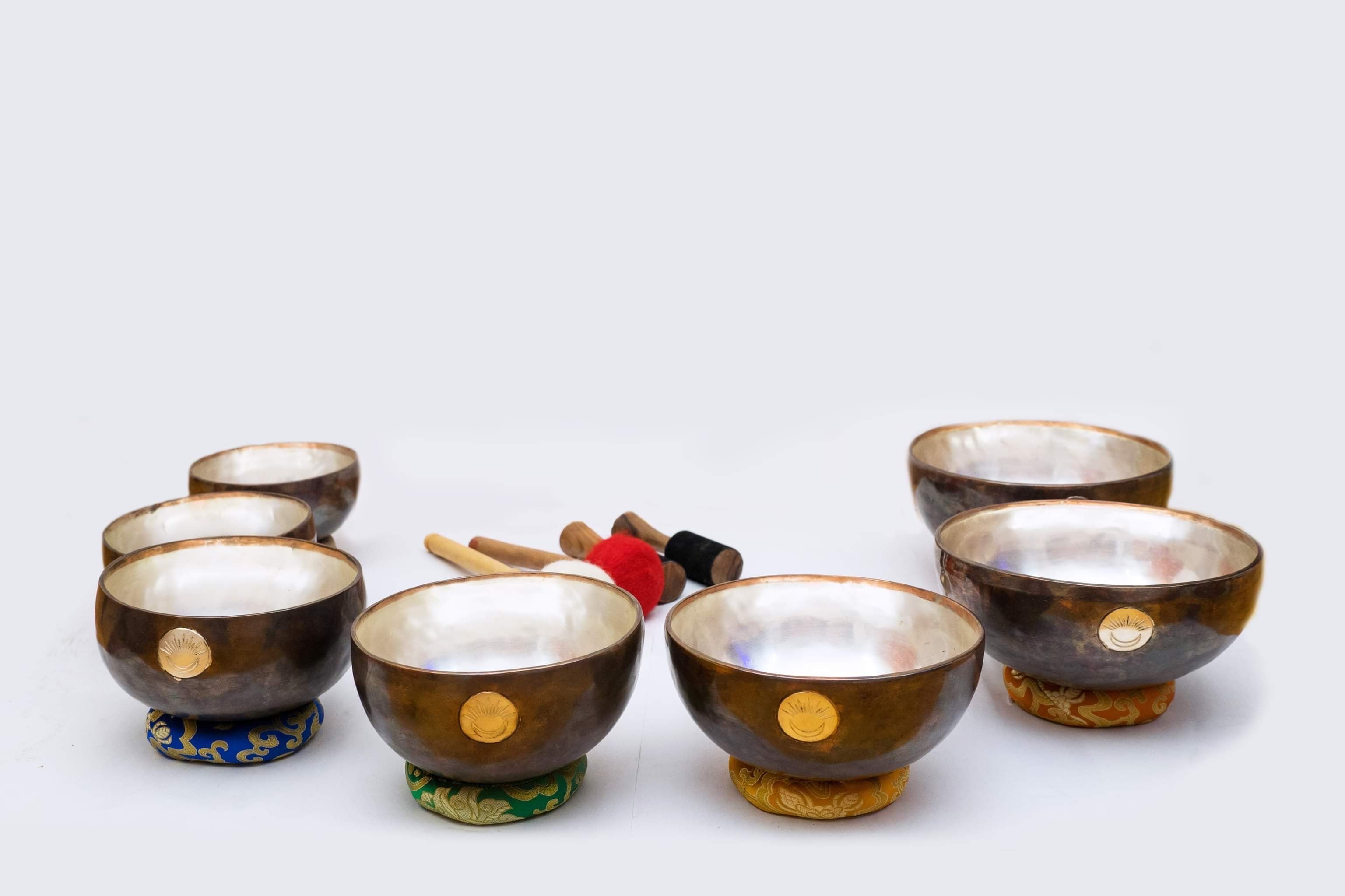 New Moon Singing Bowl Set Sukha Sound Healing & Singing Bowls