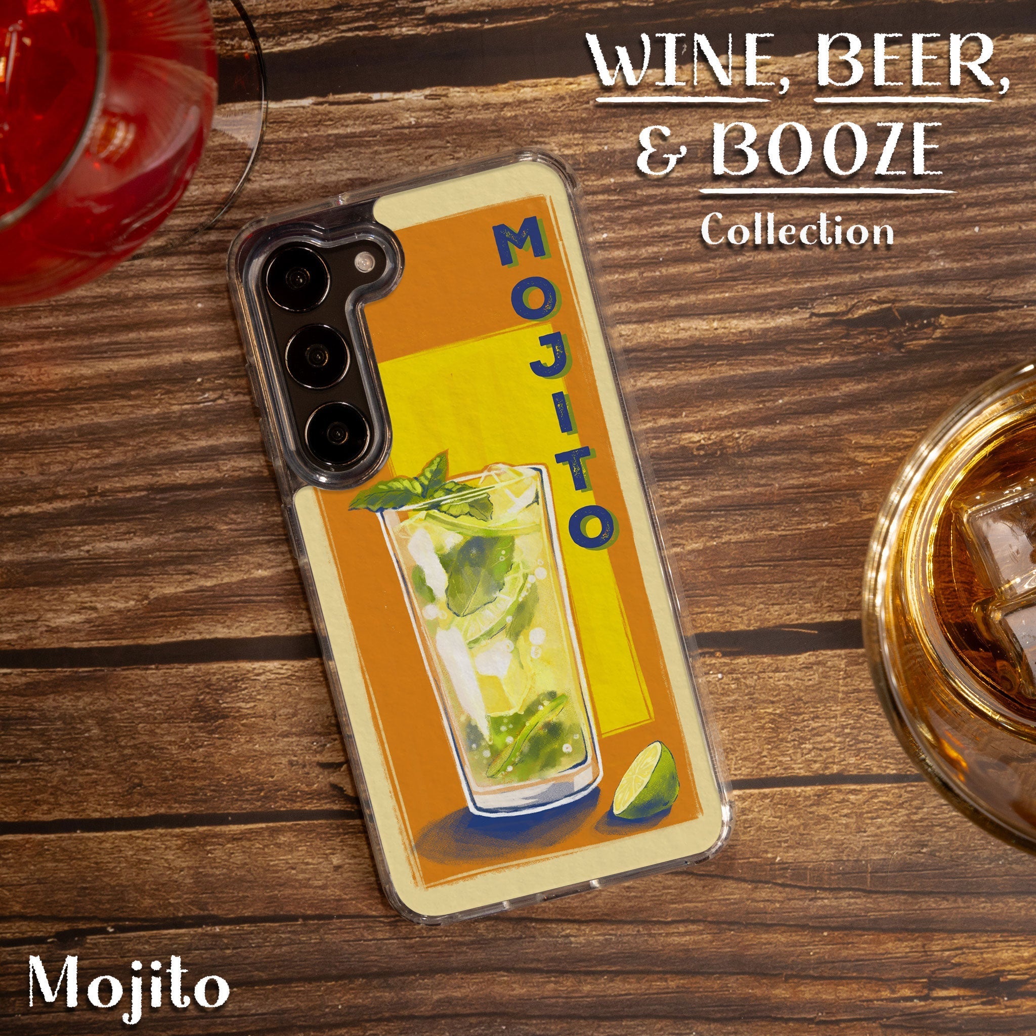 Wine, Beer, & Booze HD Samsung Galaxy S21 Phone Case Affinity Bands