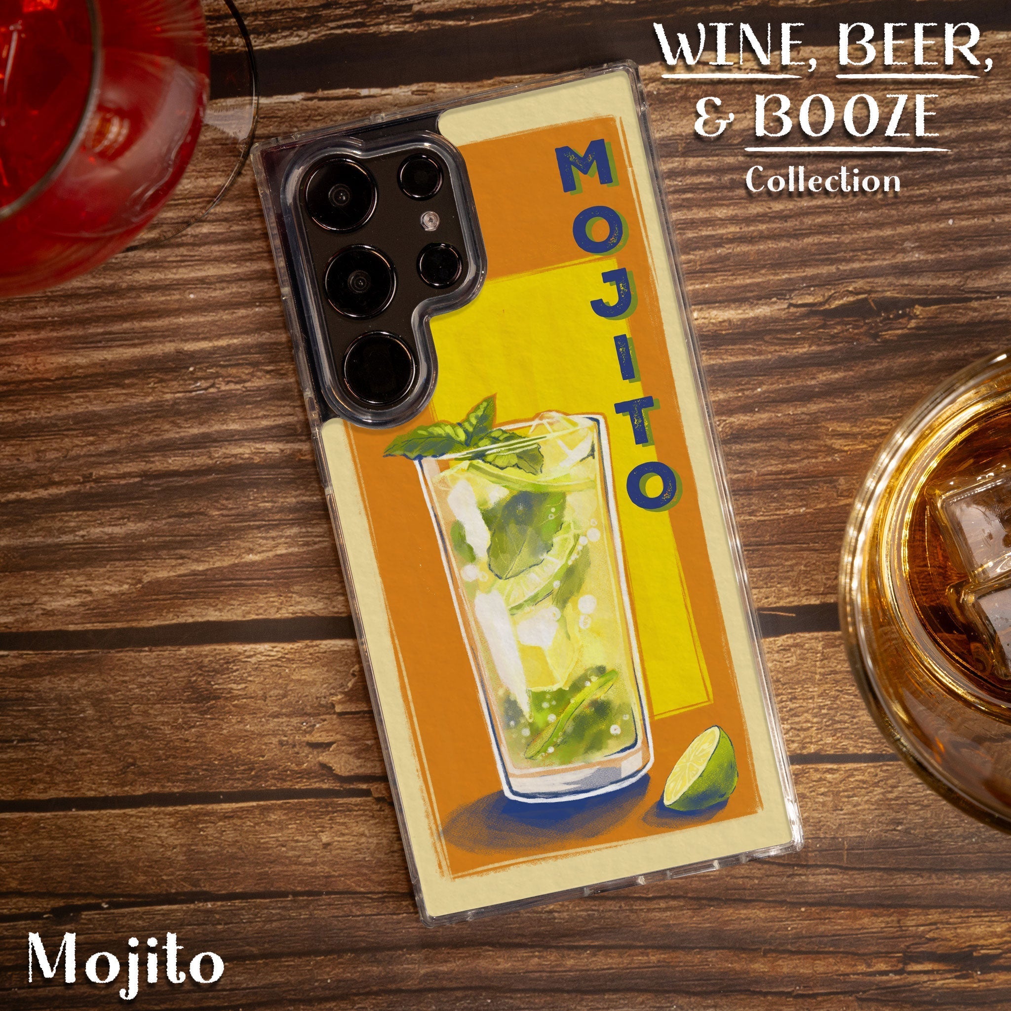 Wine, Beer, & Booze HD Samsung Galaxy S21 Phone Case Affinity Bands