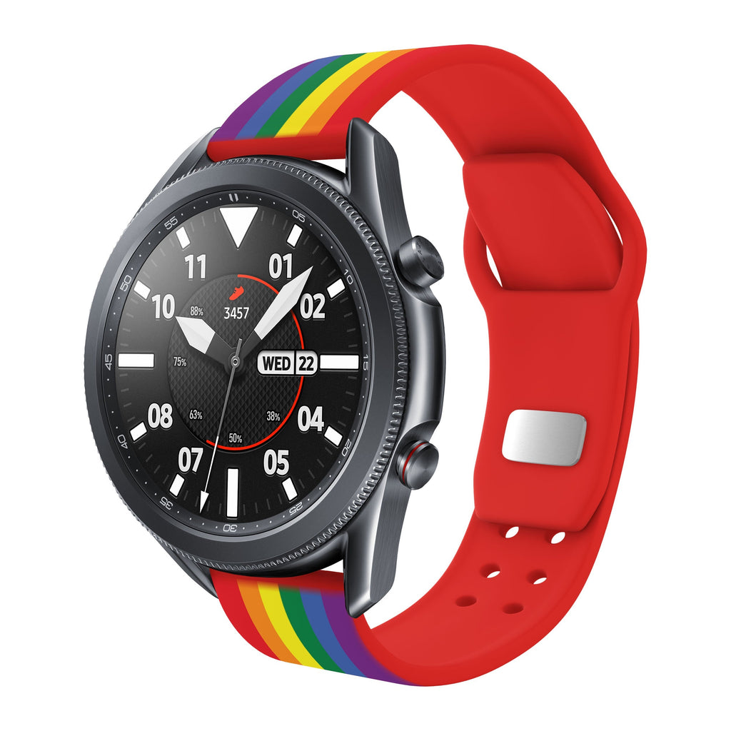 Pride HD  Watchband for Samsung, Garmin, Fossil, and More for Samsung, Garmin, Fossil, and More Affinity Bands