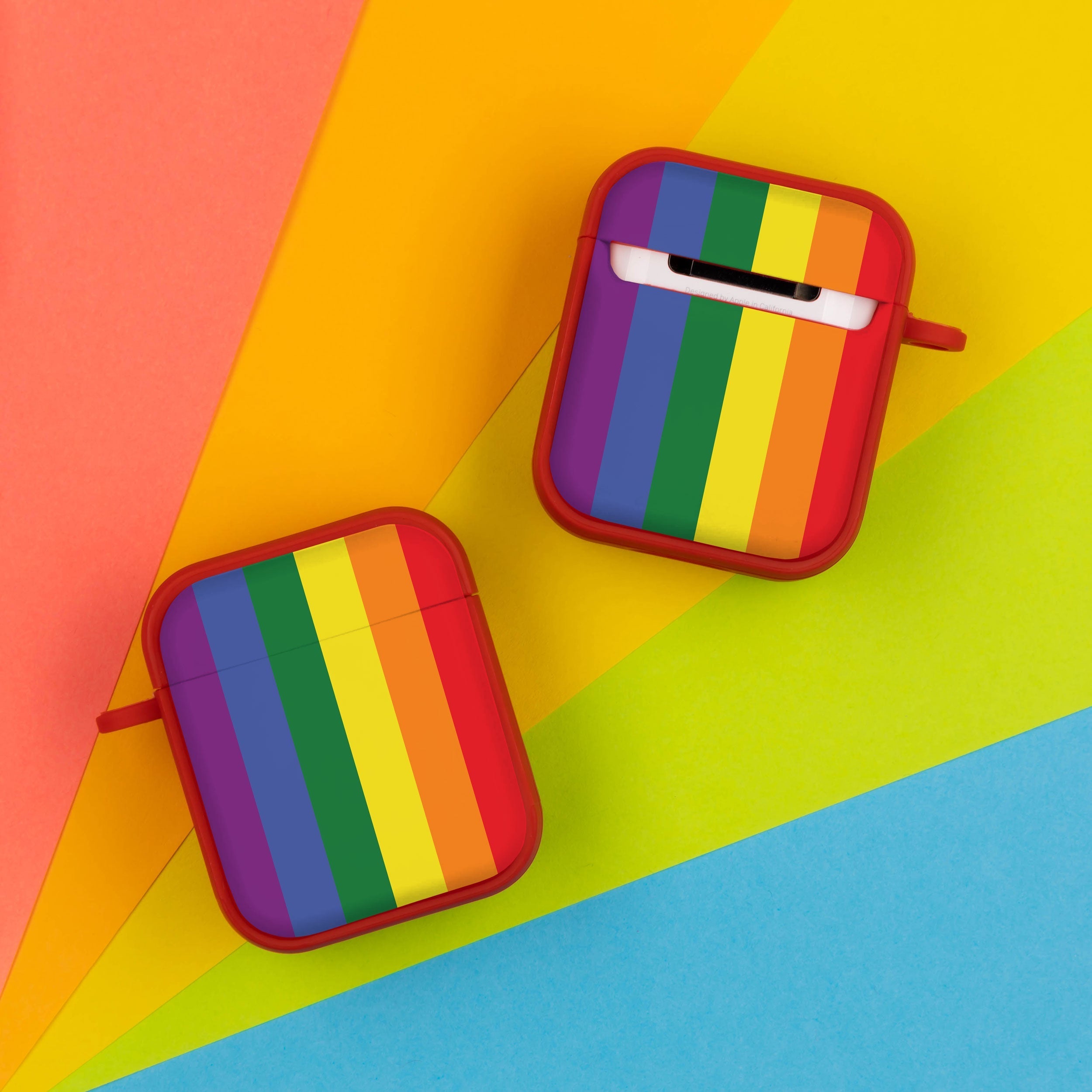 Pride HDX Case Cover Compatible with Apple AirPods Gen 1 & 2 Affinity Bands