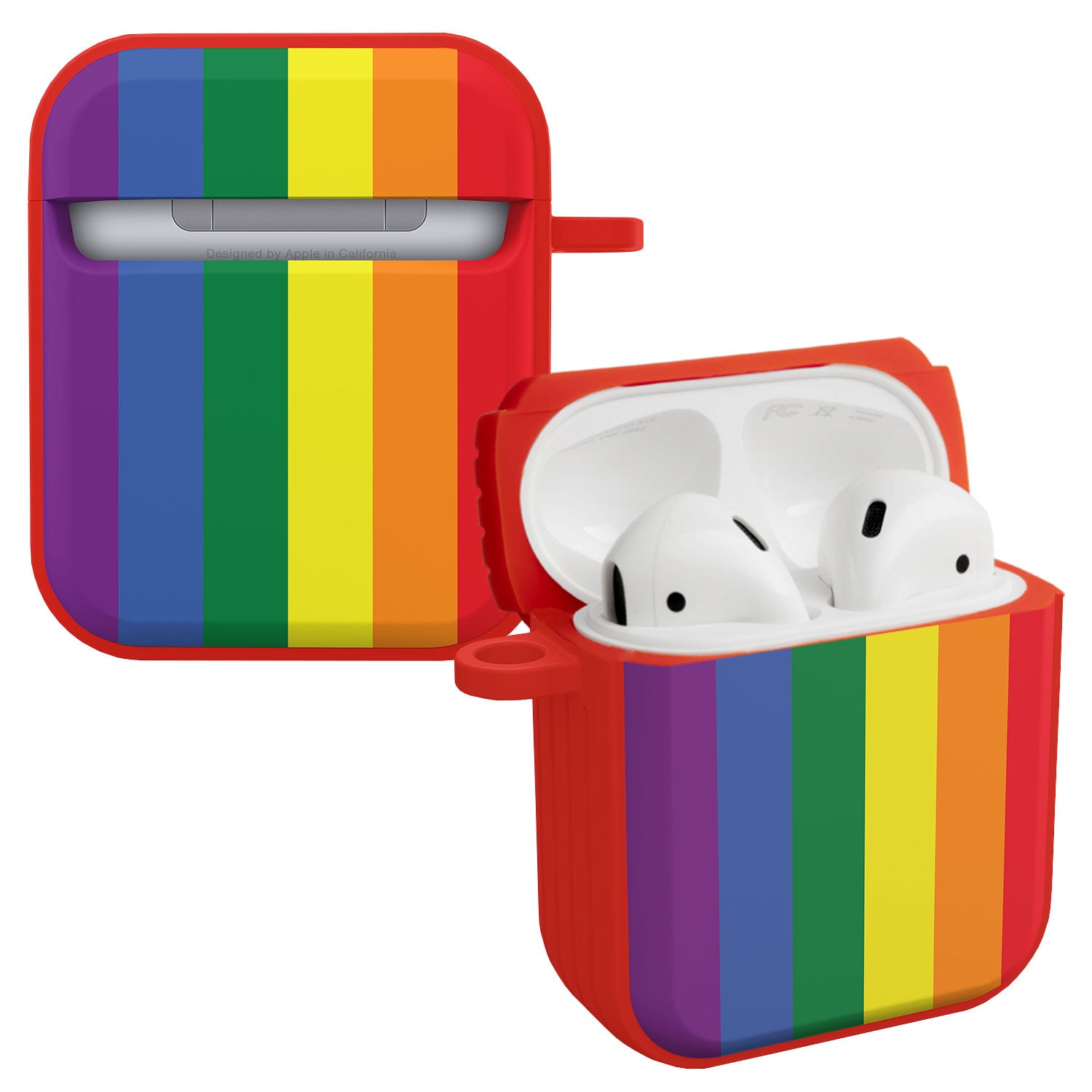 Pride HDX Case Cover Compatible with Apple AirPods Gen 1 & 2 Affinity Bands