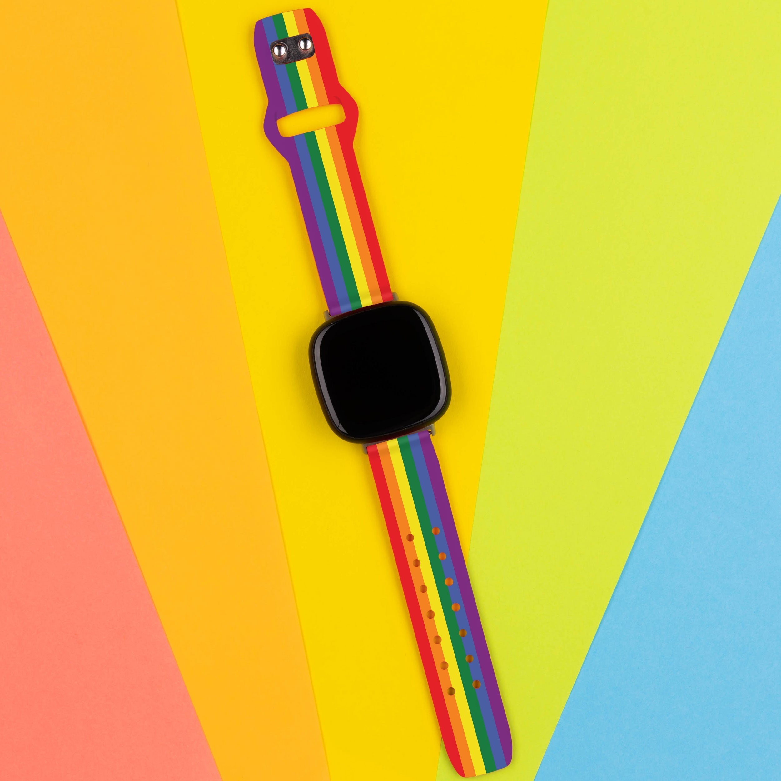 Pride HD Fitbit Versa 3 and Sense Watch Band Affinity Bands