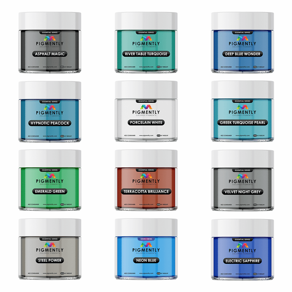 Mica Powder Pigments 12 Bundle Pack UltraClear Epoxy