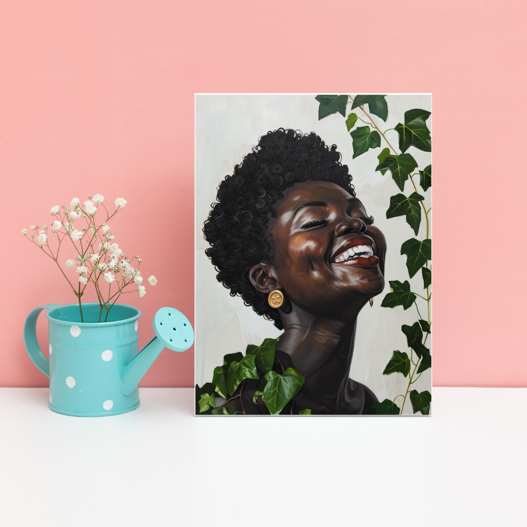 Gratitude Greeting Card | Lift Me Up & Bring Me Joy Black Magic Social Club