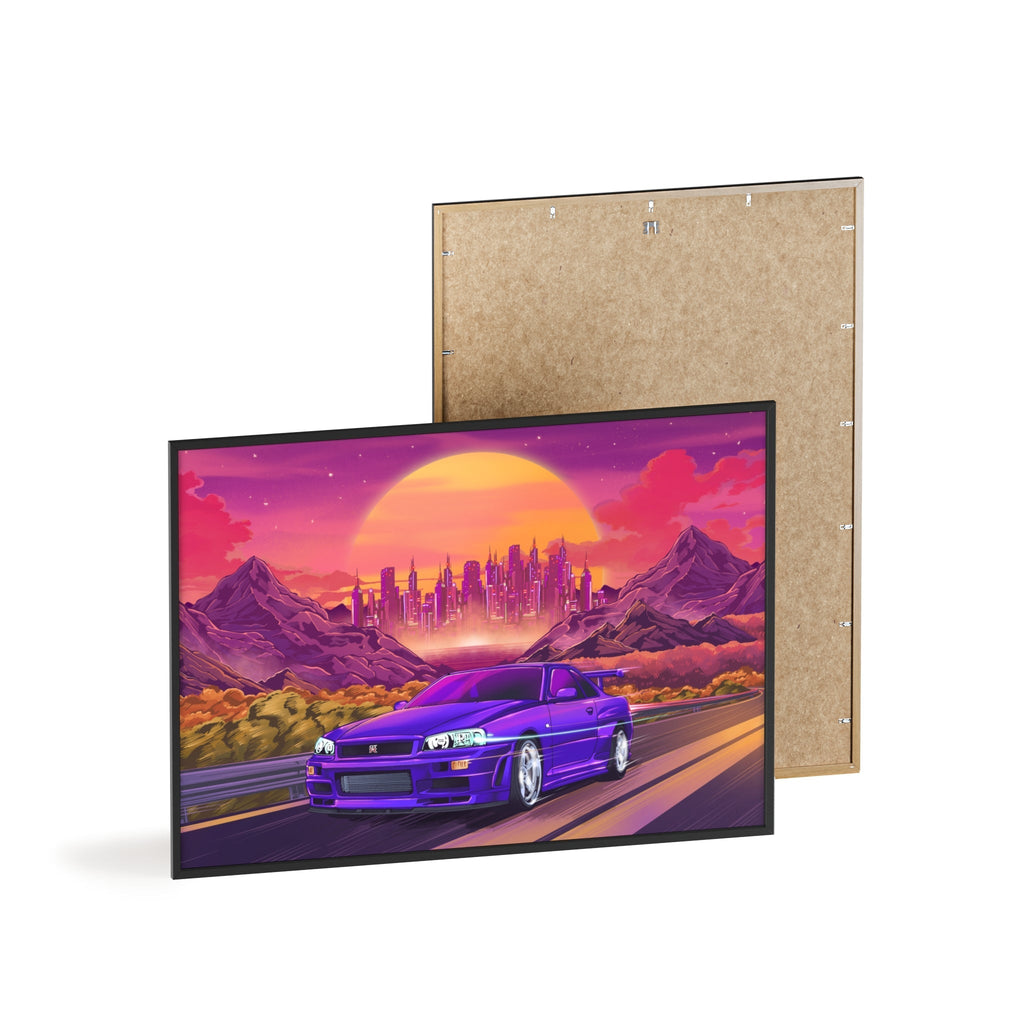 Nissan Skyline GT-R Poster Desksmith