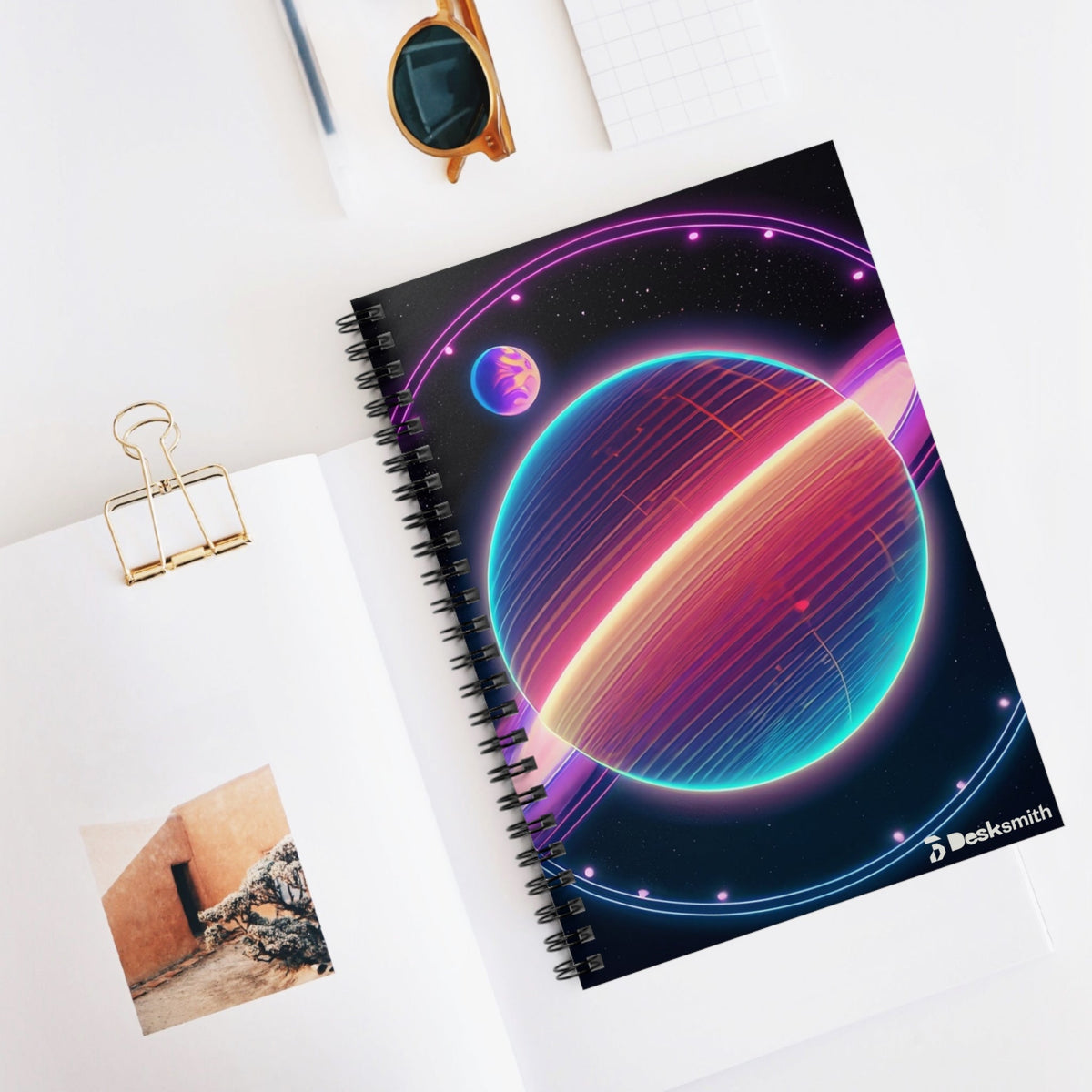 Planetary Solar system Spiral Notebook Desksmith