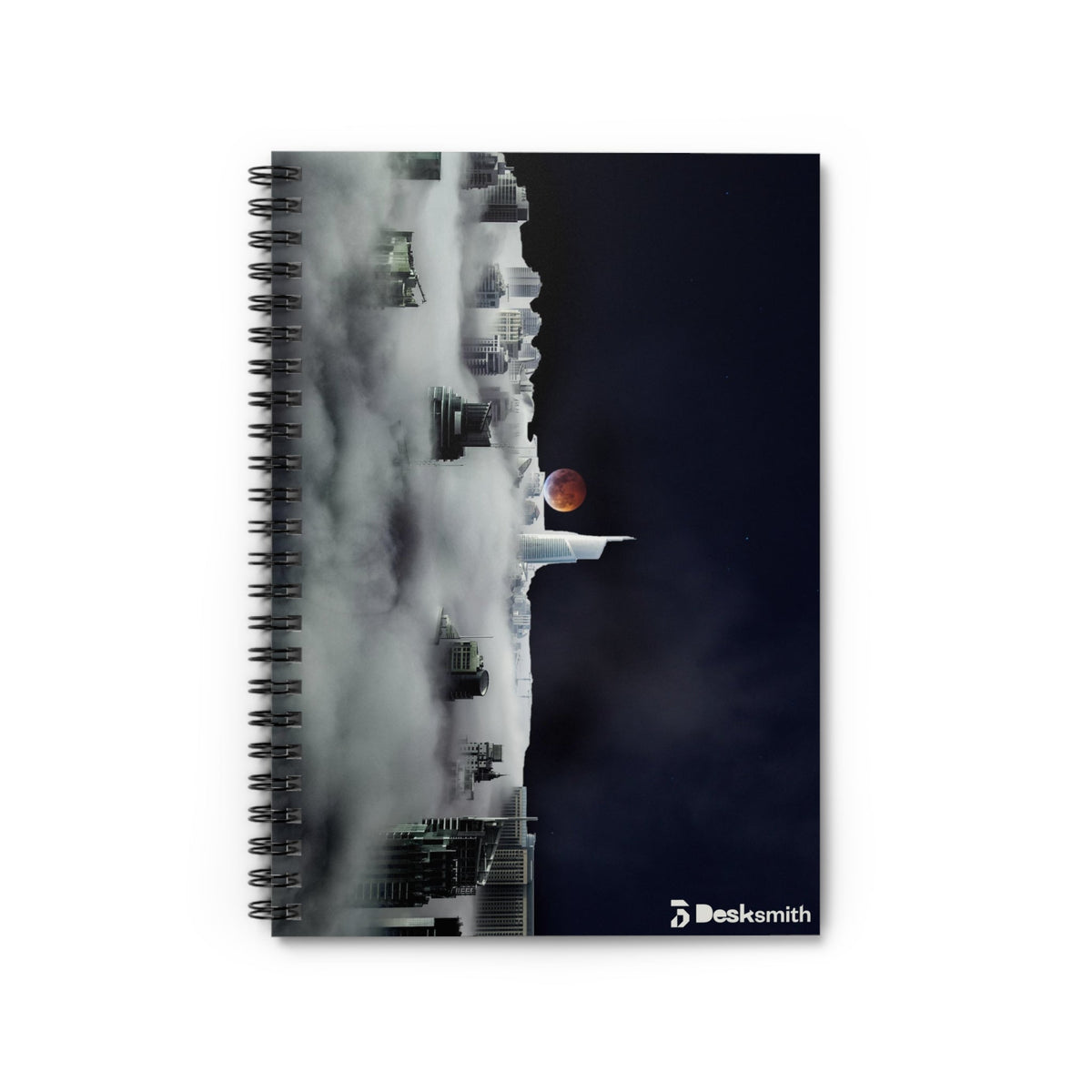 Dystopia Spiral Notebook - Ruled Line Desksmith