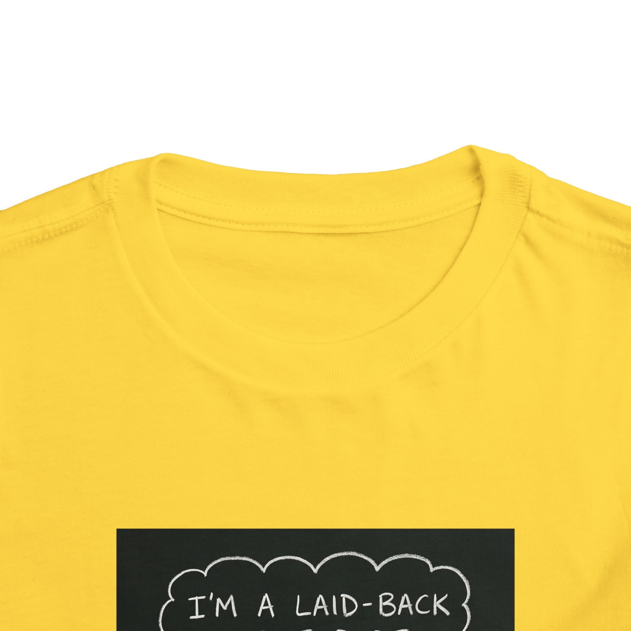I’m Laid Back Toddler Short Sleeve Tee The Vibez Shop