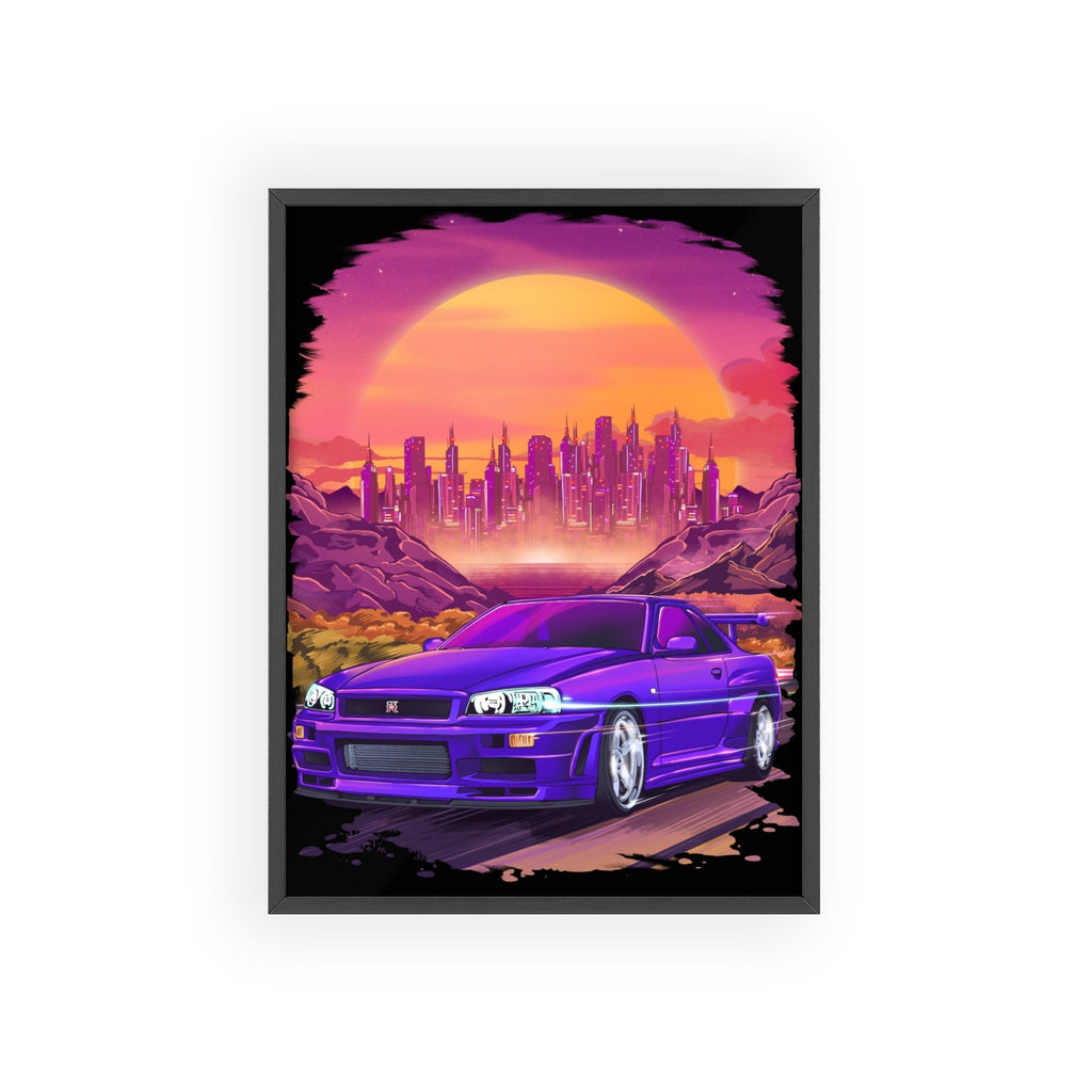 Nissan Skyline GT-R Poster Desksmith