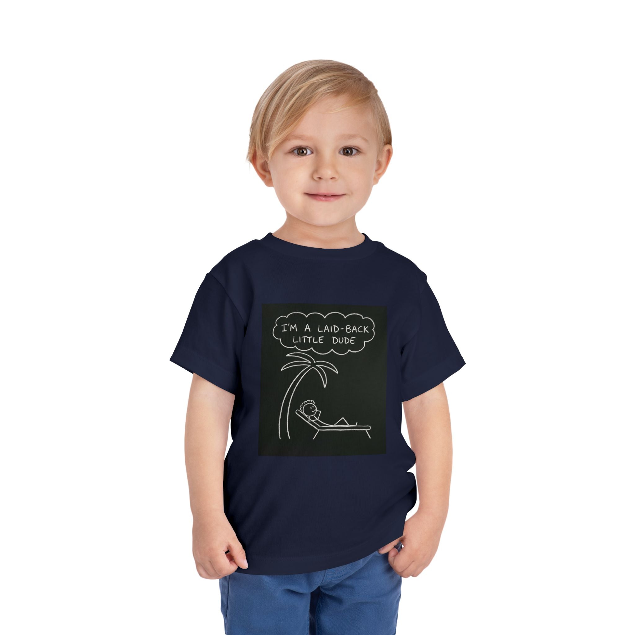 I’m Laid Back Toddler Short Sleeve Tee The Vibez Shop