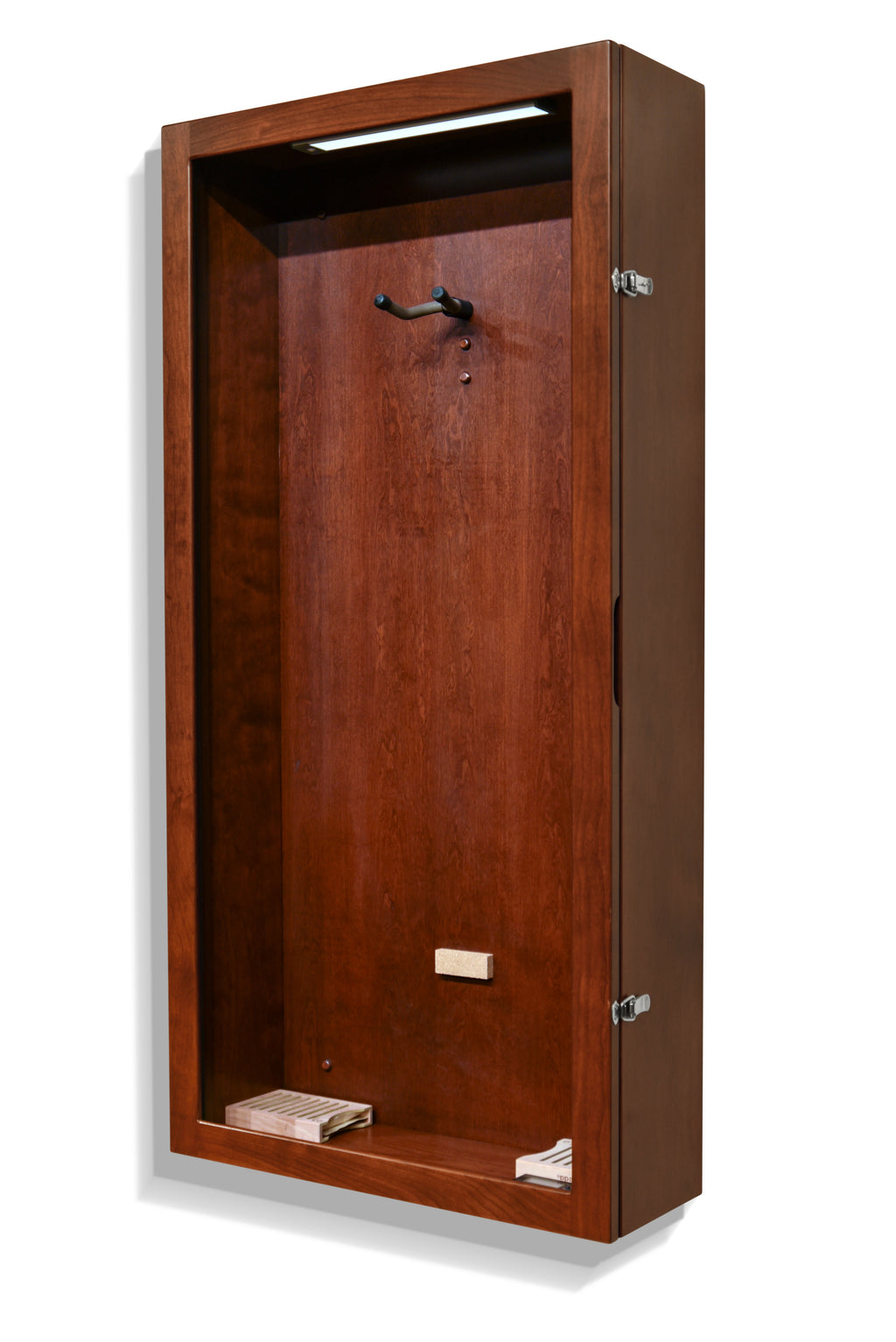 ClimaCase Rectangle Humidor - Cherry with Acres Stain Acoustic Remedy Cases
