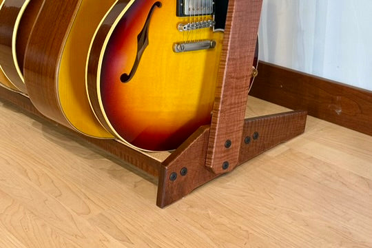 Grand StringRack - Flamed Maple - Acres Acoustic Remedy Cases