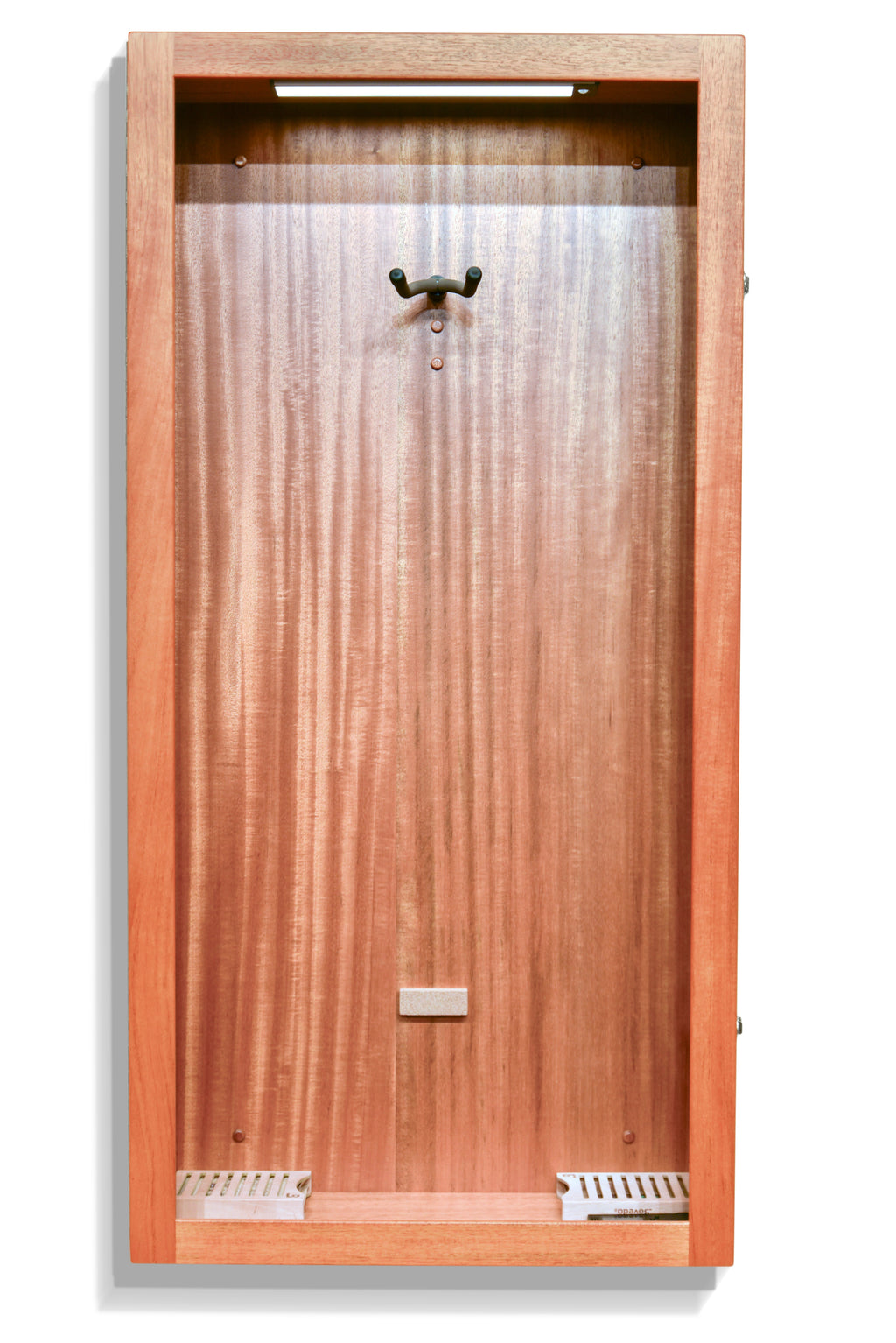ClimaCase Rectangle Humidor - African Mahogany (Quarter Sawn) Acoustic Remedy Cases