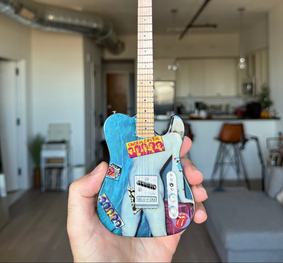 The Rolling Stones "Undercover" Mini Axe The Mini Axe