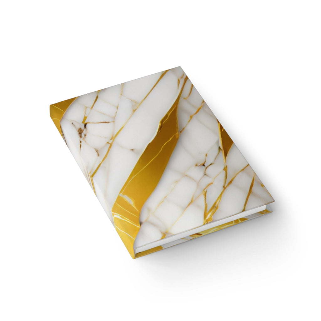 Gold Marble Journal - Blank Desksmith