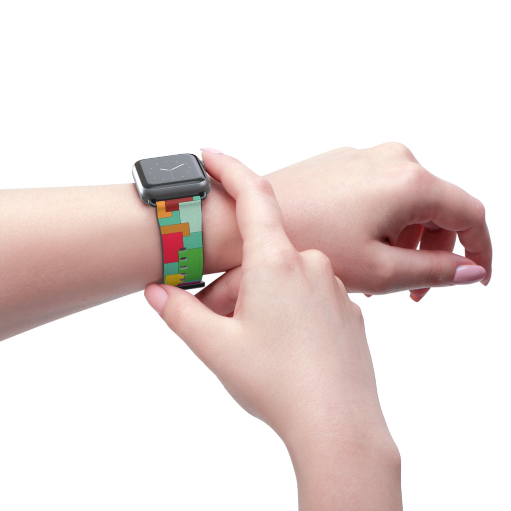 Squares and Rectangles Watch Band Desksmith