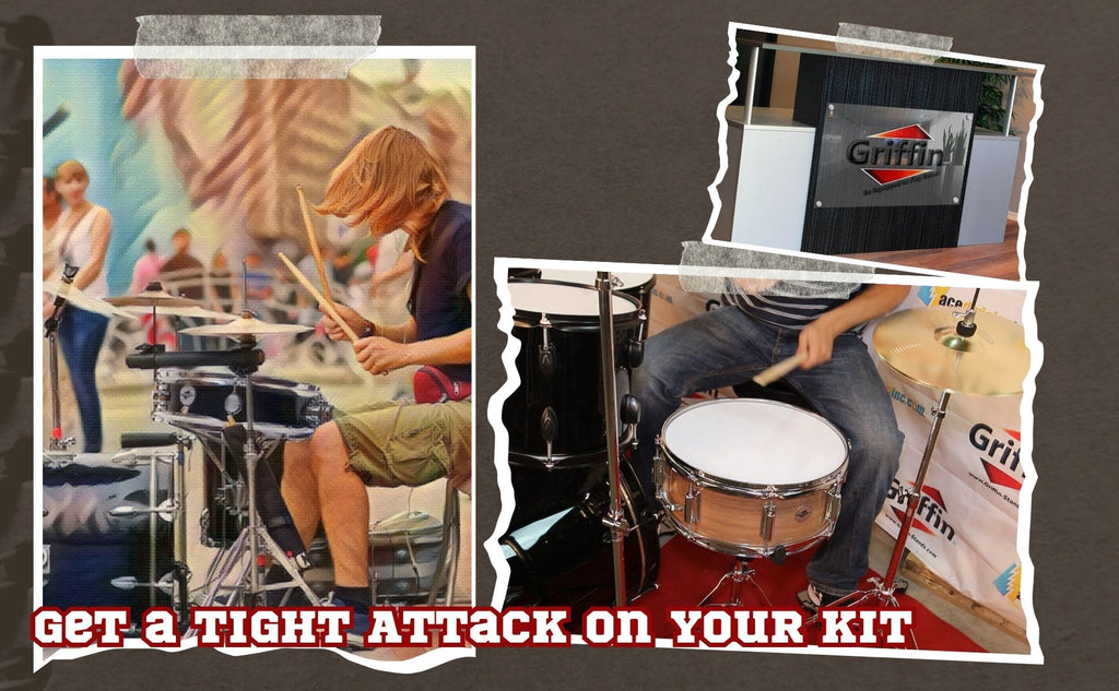 Piccolo Snare Drum 13" x 3.5" by GRIFFIN | 100% Poplar Wood Shell with Black PVC & White Coated Drum Head | Drummers Acoustic Marching Kit Percussion Instrument with Snare Strainer Throw Off Set GeekStands.com