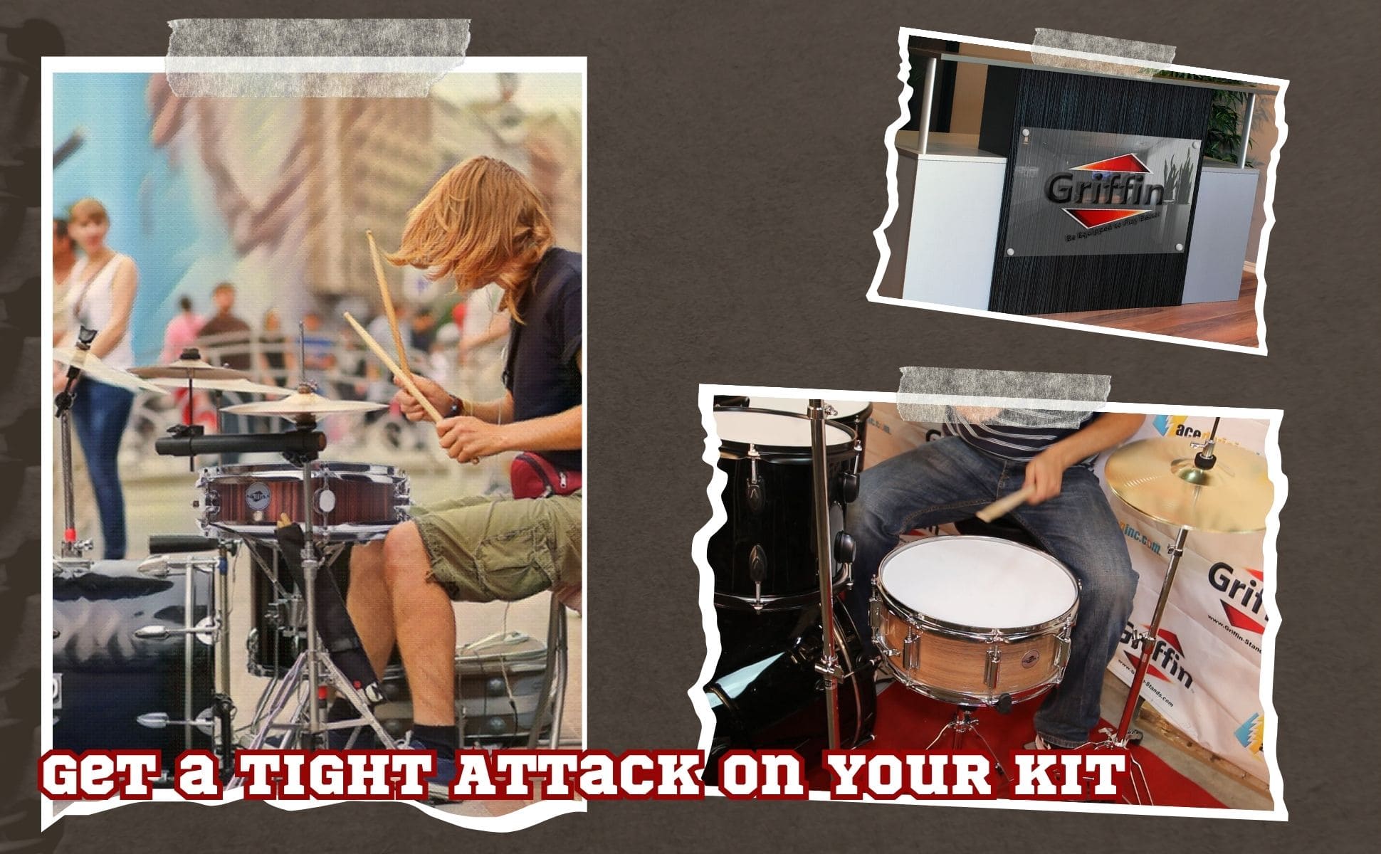 Piccolo Snare Drum 13" x 3.5" by GRIFFIN | 100% Poplar Wood Shell with Black Hickory Finish & Coated Drum Head | Professional Drummers Deluxe Percussion Instrument with Bright Tone & Brilliant Attack GeekStands.com