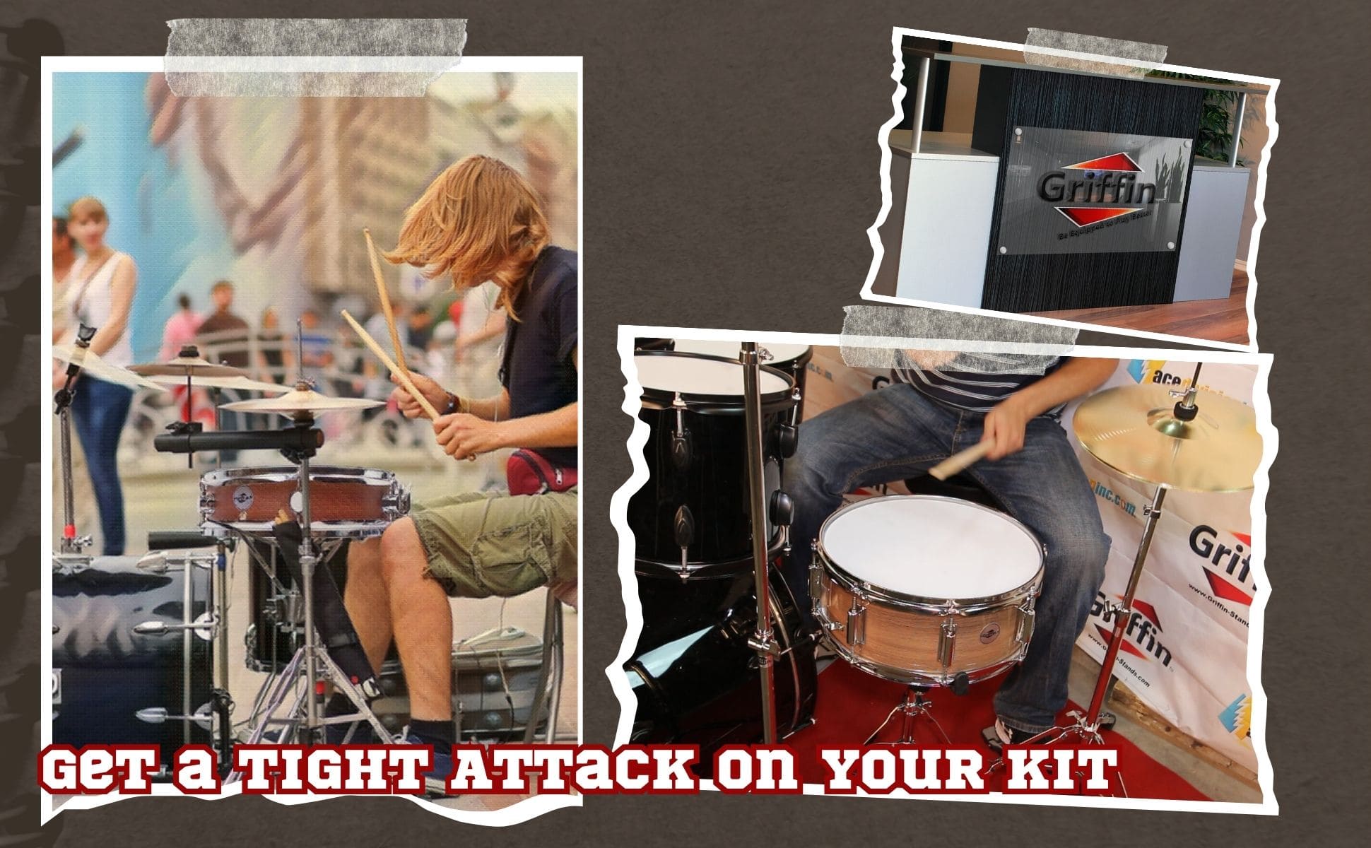 Piccolo Snare Drum 13" x 3.5" by GRIFFIN | 100% Poplar Wood Shell with Flat Hickory Finish & Coated Drum Head | Drummers Acoustic Marching Kit Percussion Instrument with Snare Strainer Throw Off Set GeekStands.com