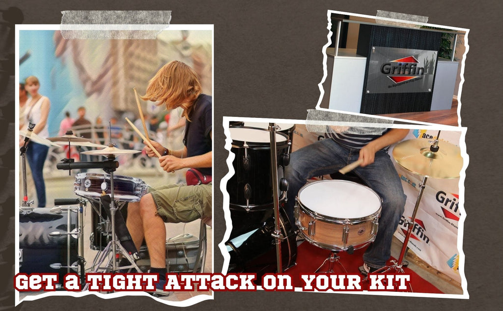 Piccolo Snare Drum 13" x 3.5" by GRIFFIN | 100% Poplar Wood Shell with Zebra Wood Finish & Coated Drum Head | Professional Marching Drummers Percussion Instrument with Bright Tone & Brilliant Attack GeekStands.com