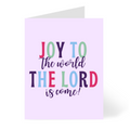 Joy to the World Christmas Card CheerNotes