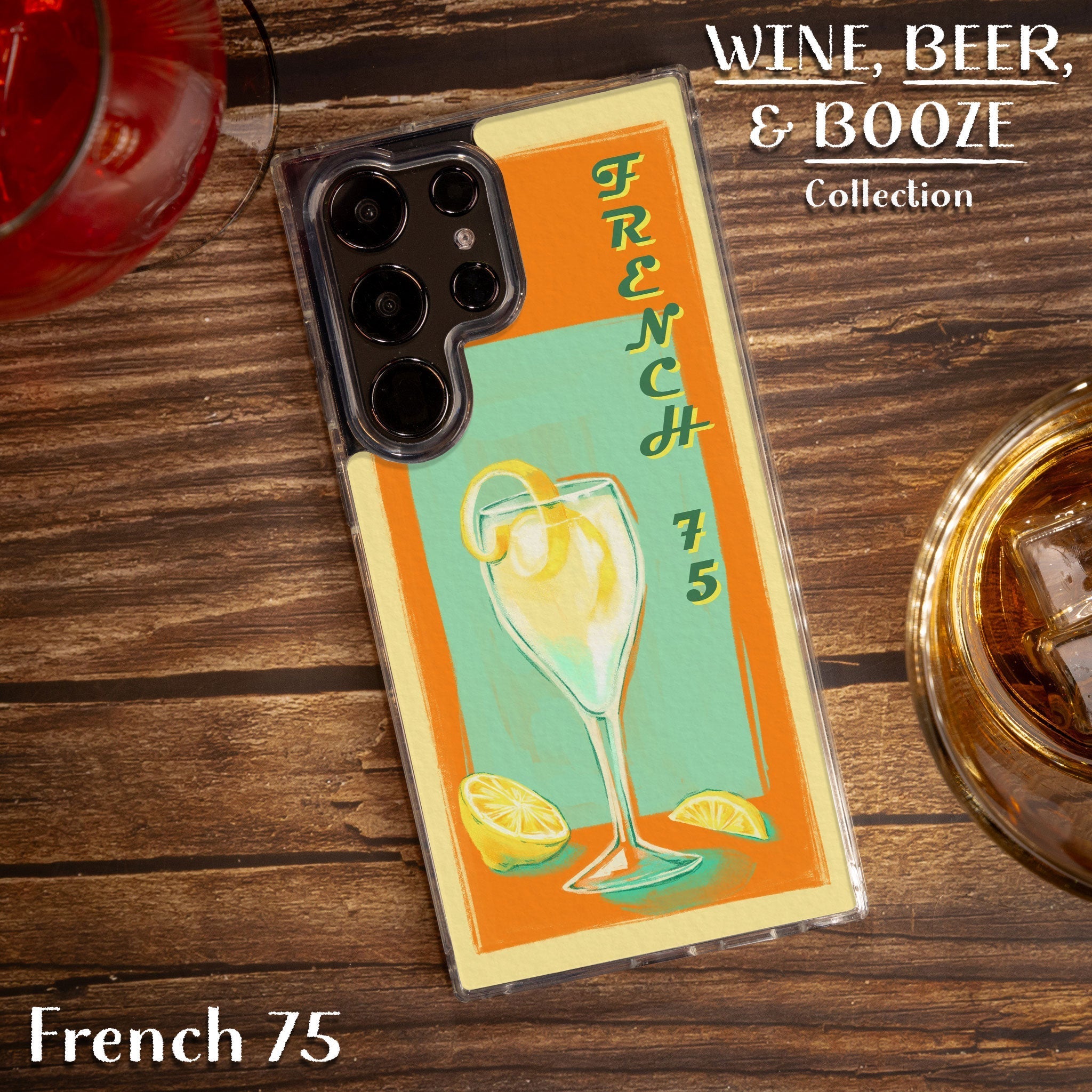 Wine, Beer, & Booze HD Samsung Galaxy S21 Phone Case Affinity Bands
