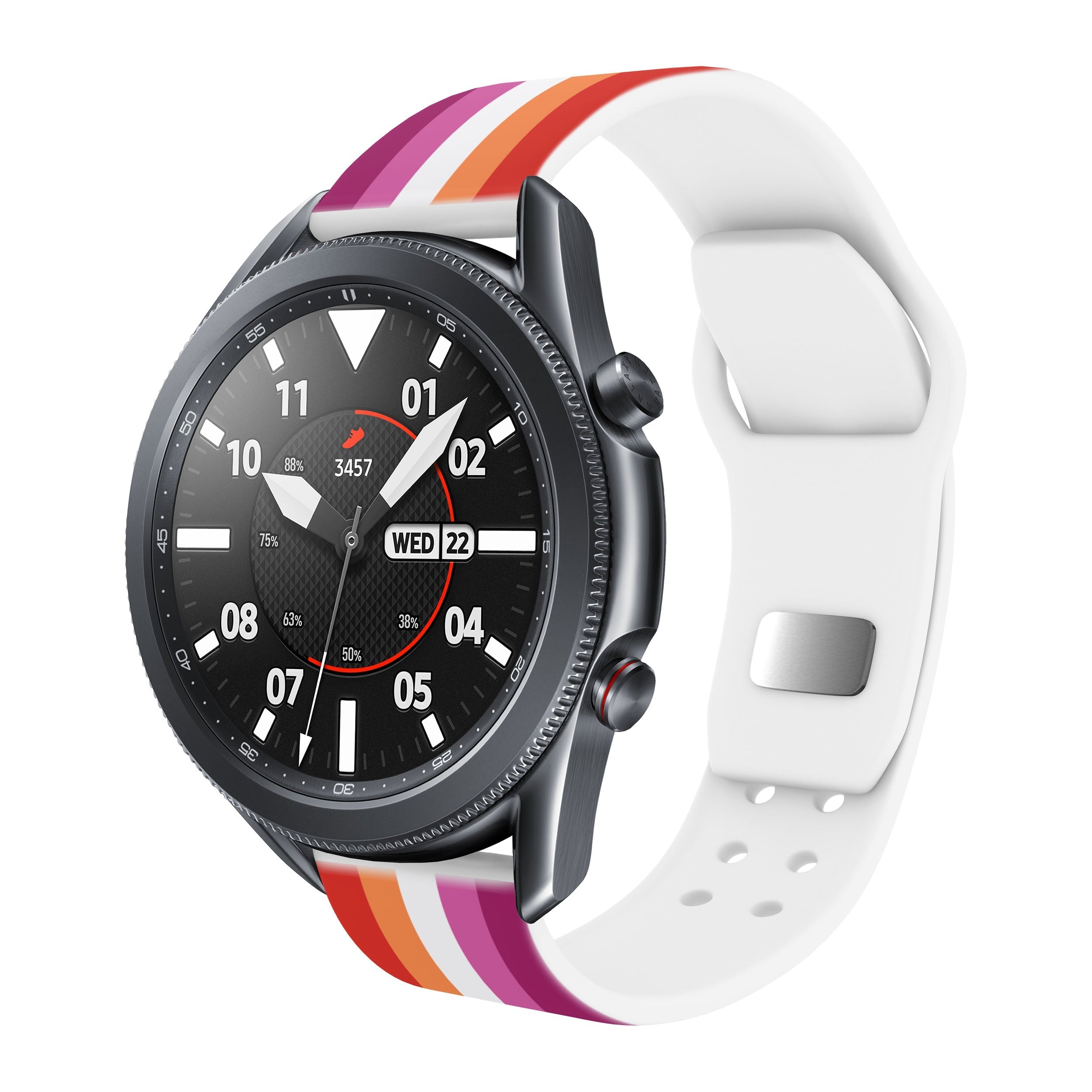 Pride HD  Watchband for Samsung, Garmin, Fossil, and More for Samsung, Garmin, Fossil, and More Affinity Bands