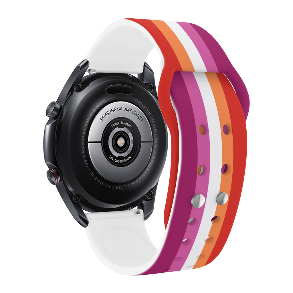 Pride HD  Watchband for Samsung, Garmin, Fossil, and More for Samsung, Garmin, Fossil, and More Affinity Bands