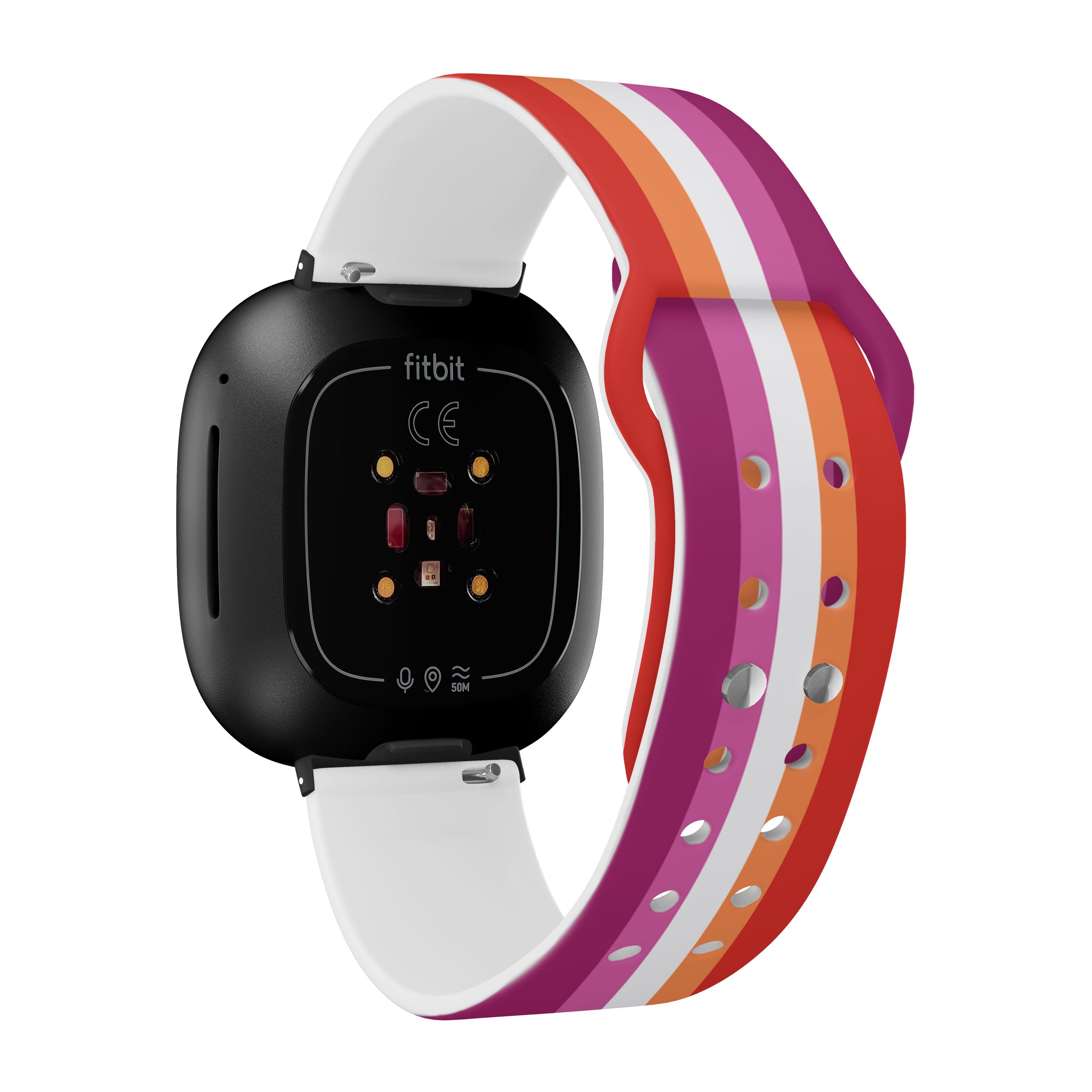 Pride HD Fitbit Versa 3 and Sense Watch Band Affinity Bands