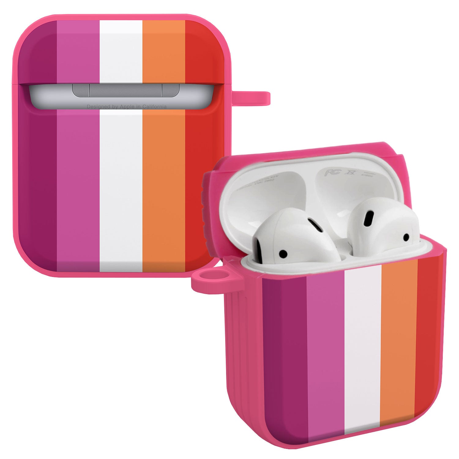 Pride HDX Case Cover Compatible with Apple AirPods Gen 1 & 2 Affinity Bands