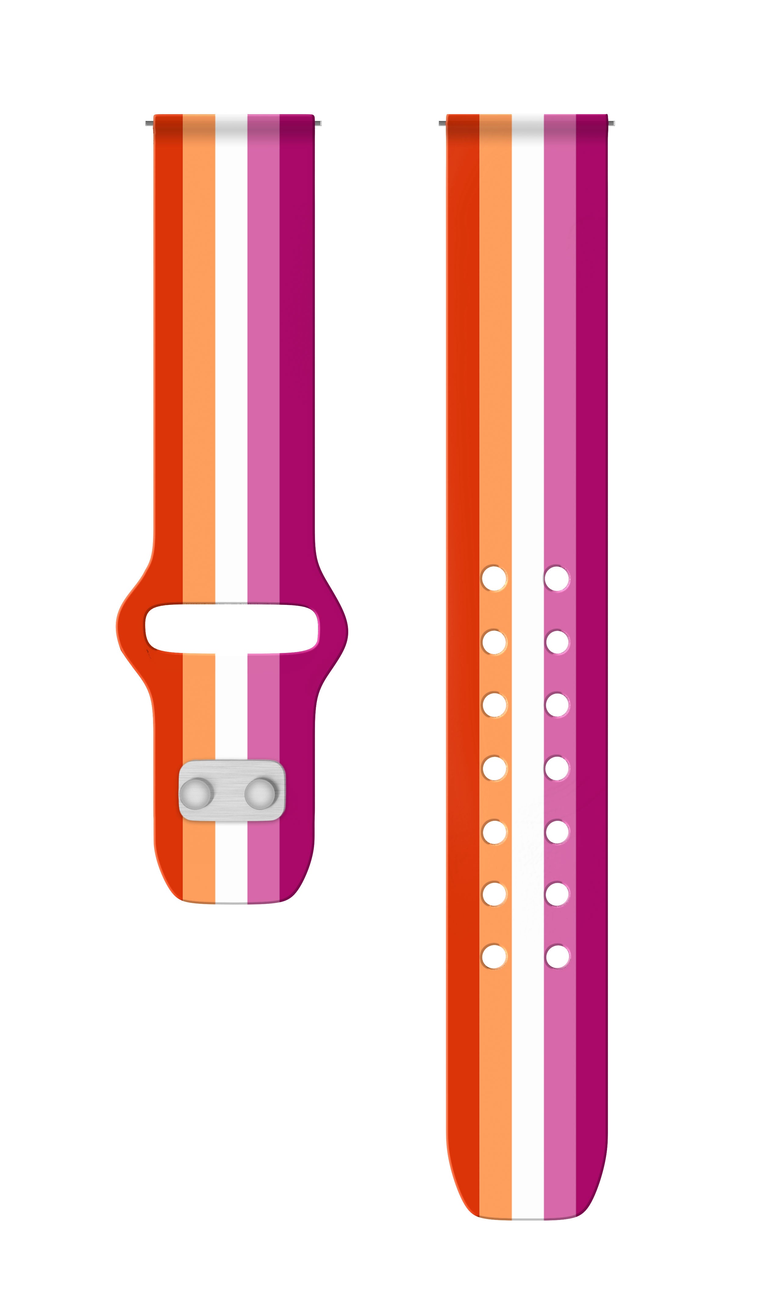 Pride HD  Watchband for Samsung, Garmin, Fossil, and More for Samsung, Garmin, Fossil, and More Affinity Bands