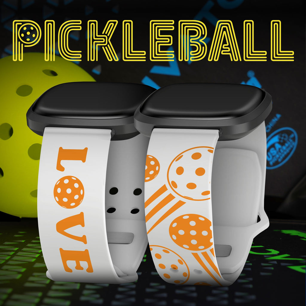 Pickleball Brights HD Fitbit Versa 3 & Sense 1 Watch Band Affinity Bands