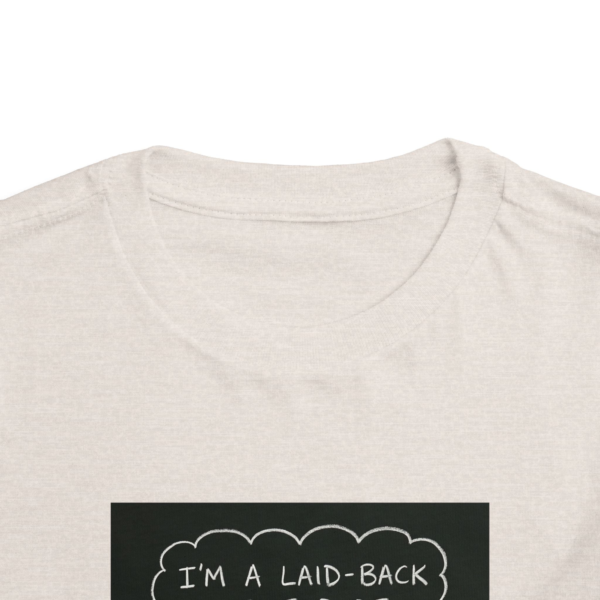 I’m Laid Back Toddler Short Sleeve Tee The Vibez Shop