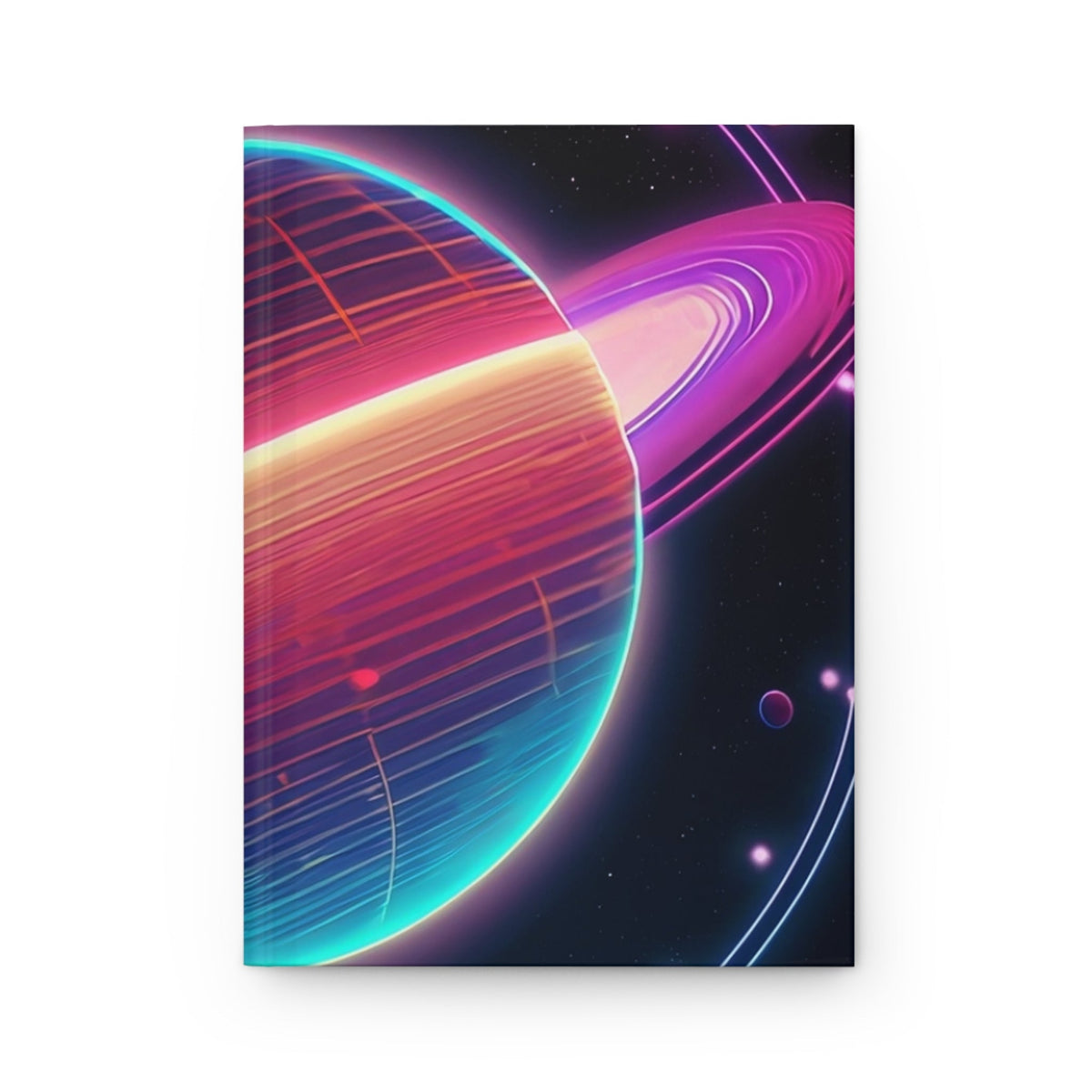 Planetary Solar System Hardcover Journal Matte- Ruled Line Desksmith