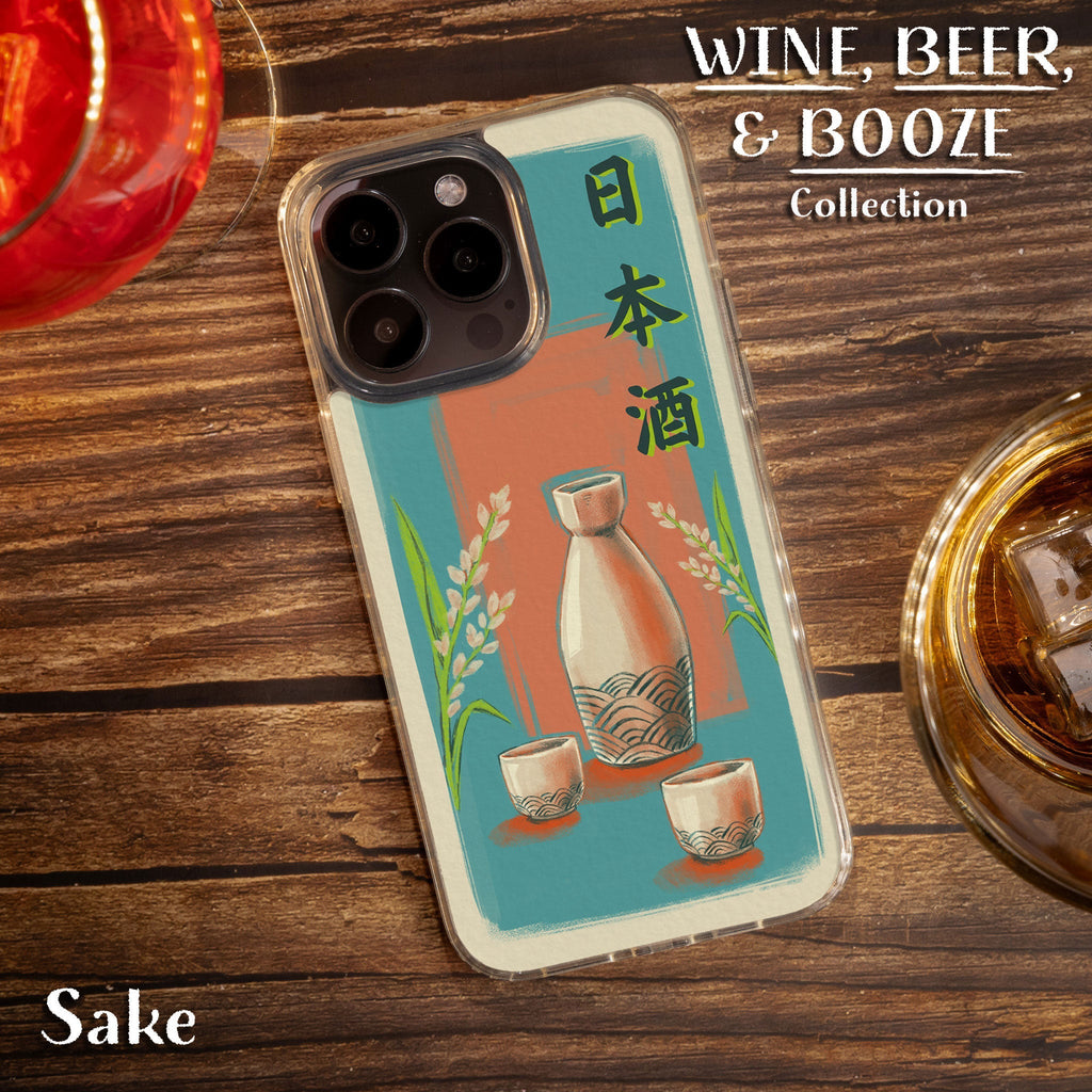 Wine, Beer, & Booze HD Apple iPhone 14 Series Mag-Safe Phone Case Affinity Bands
