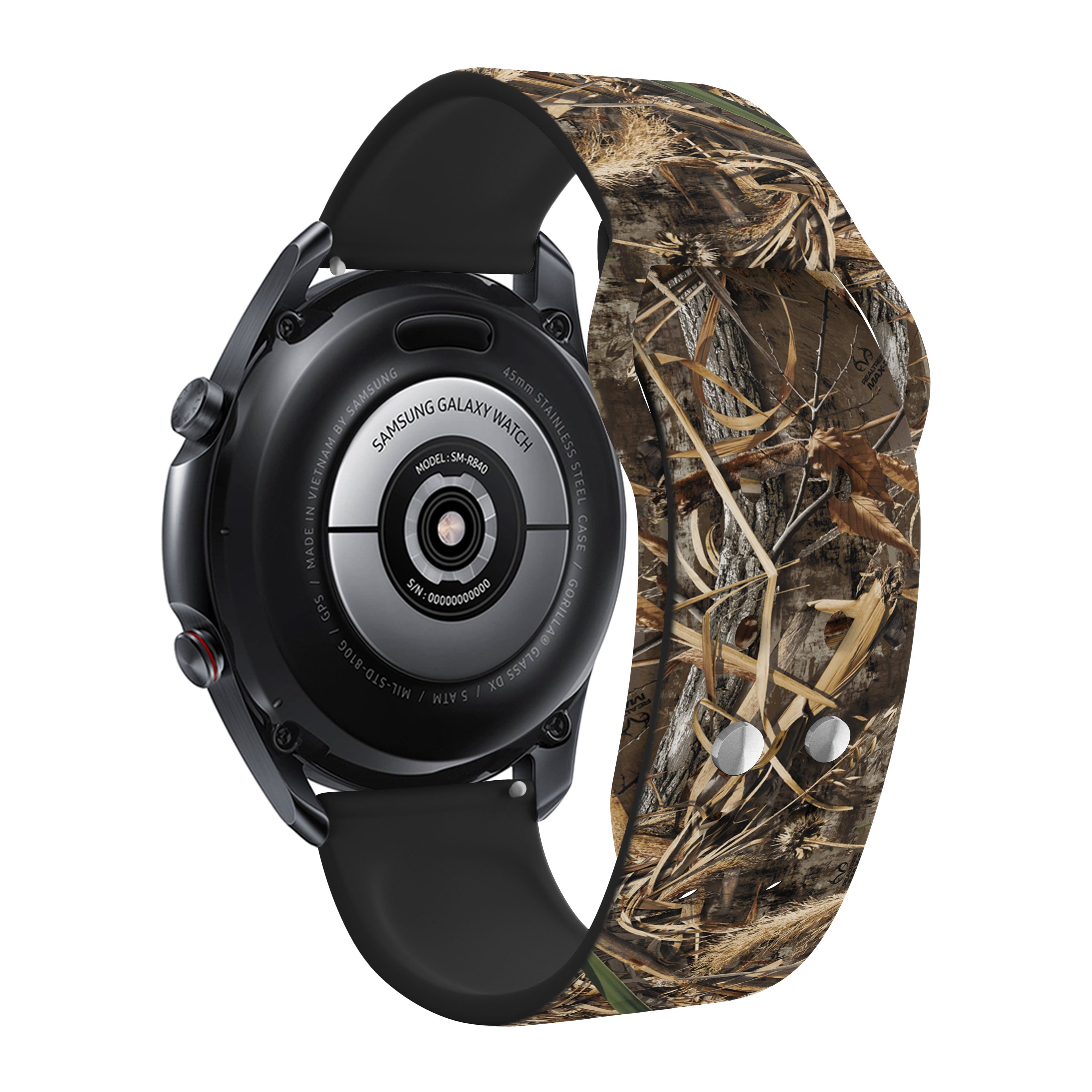 Realtree Max 5 HD  Watchband for Samsung, Garmin, Fossil, and More for Samsung, Garmin, Fossil, and More Affinity Bands