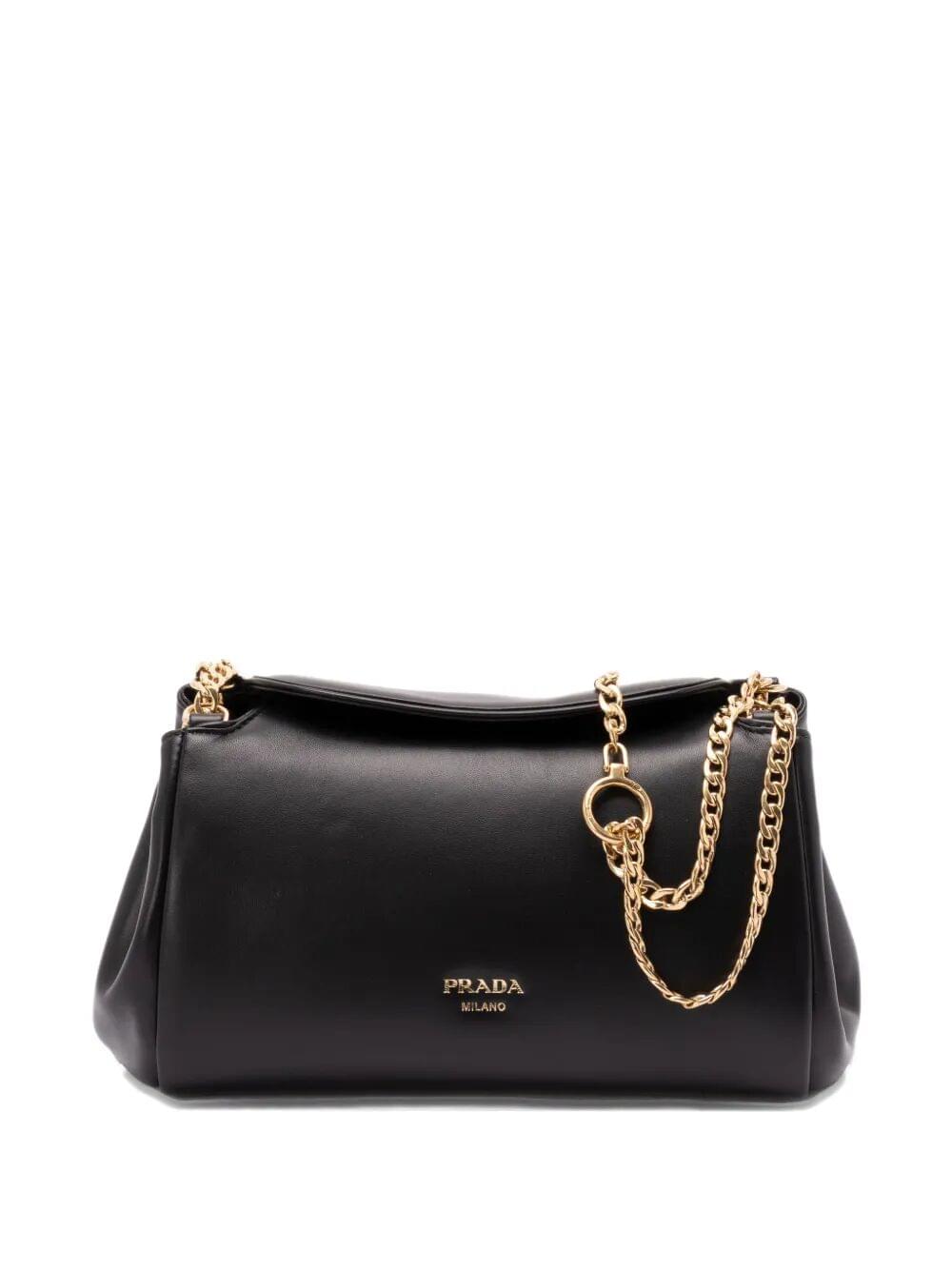 Prada Women Tumulte Small Chain-Strap Leather Shoulder Bag Luosophy