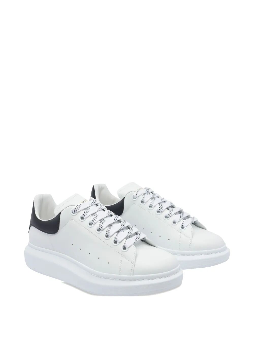 Alexander Mcqueen Men Oversized Sneakers In White/Black Luosophy