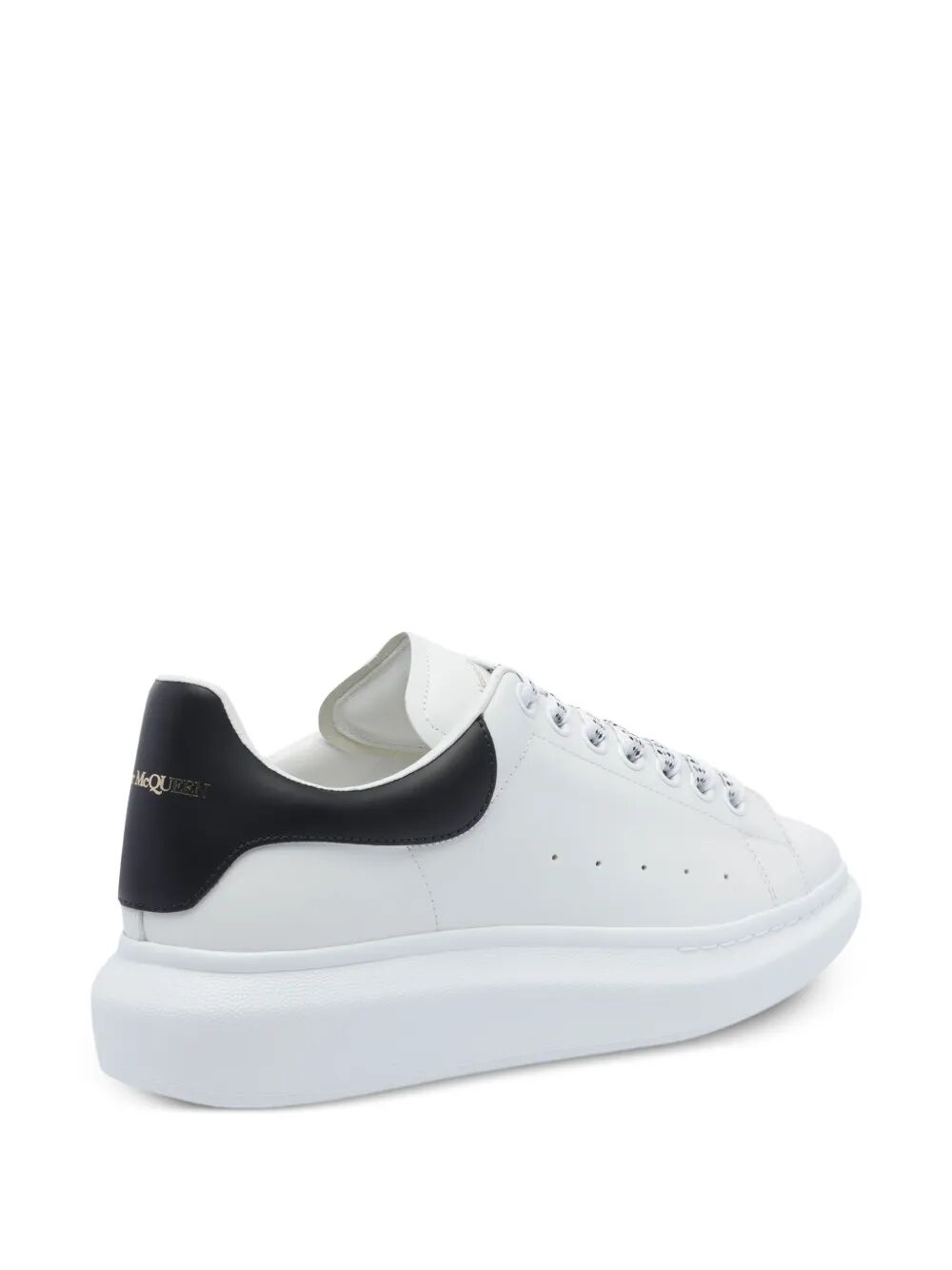 Alexander Mcqueen Men Oversized Sneakers In White/Black Luosophy