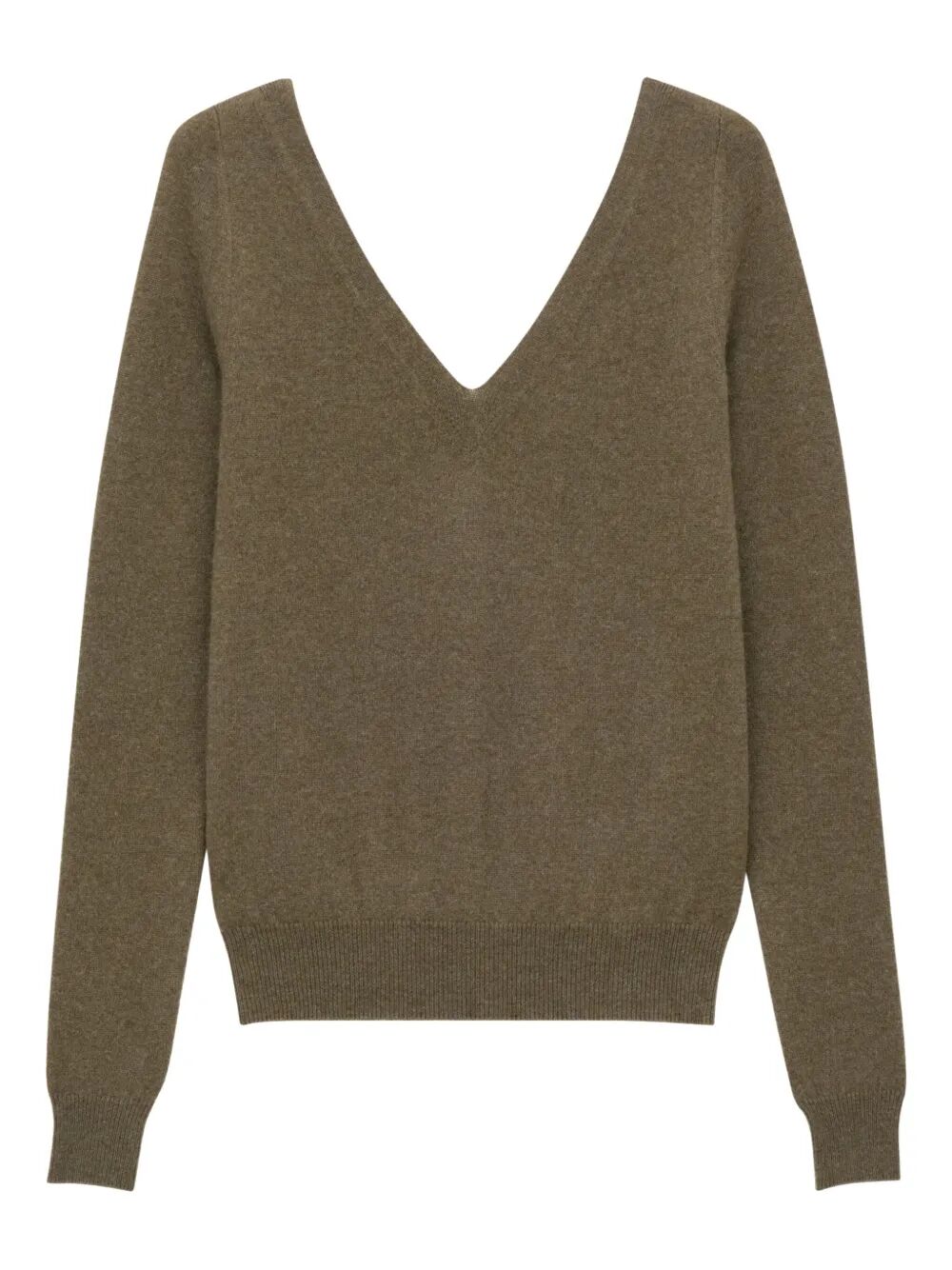 Saint Laurent Women V-Neck Cashmere Sweater Luosophy