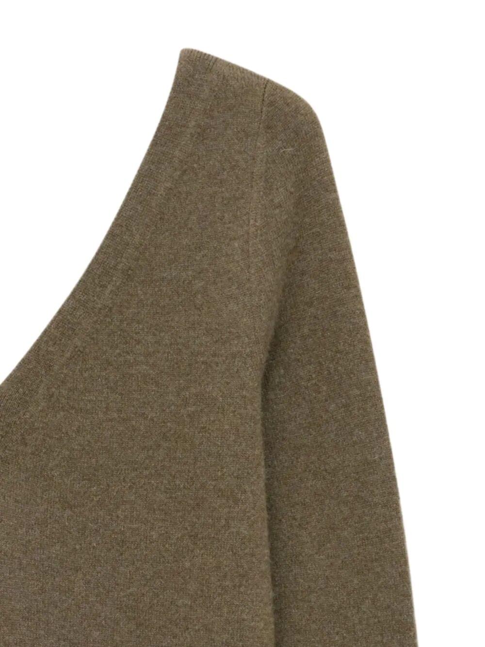 Saint Laurent Women V-Neck Cashmere Sweater Luosophy