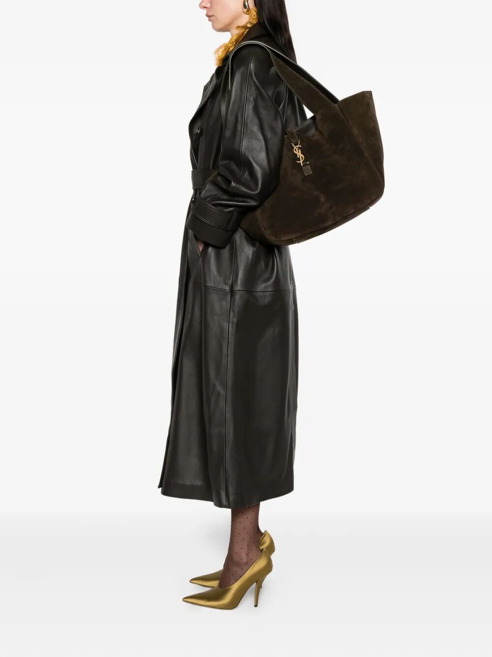 Saint Laurent Women Le 5 À 7 Bea Suede Bag Luosophy