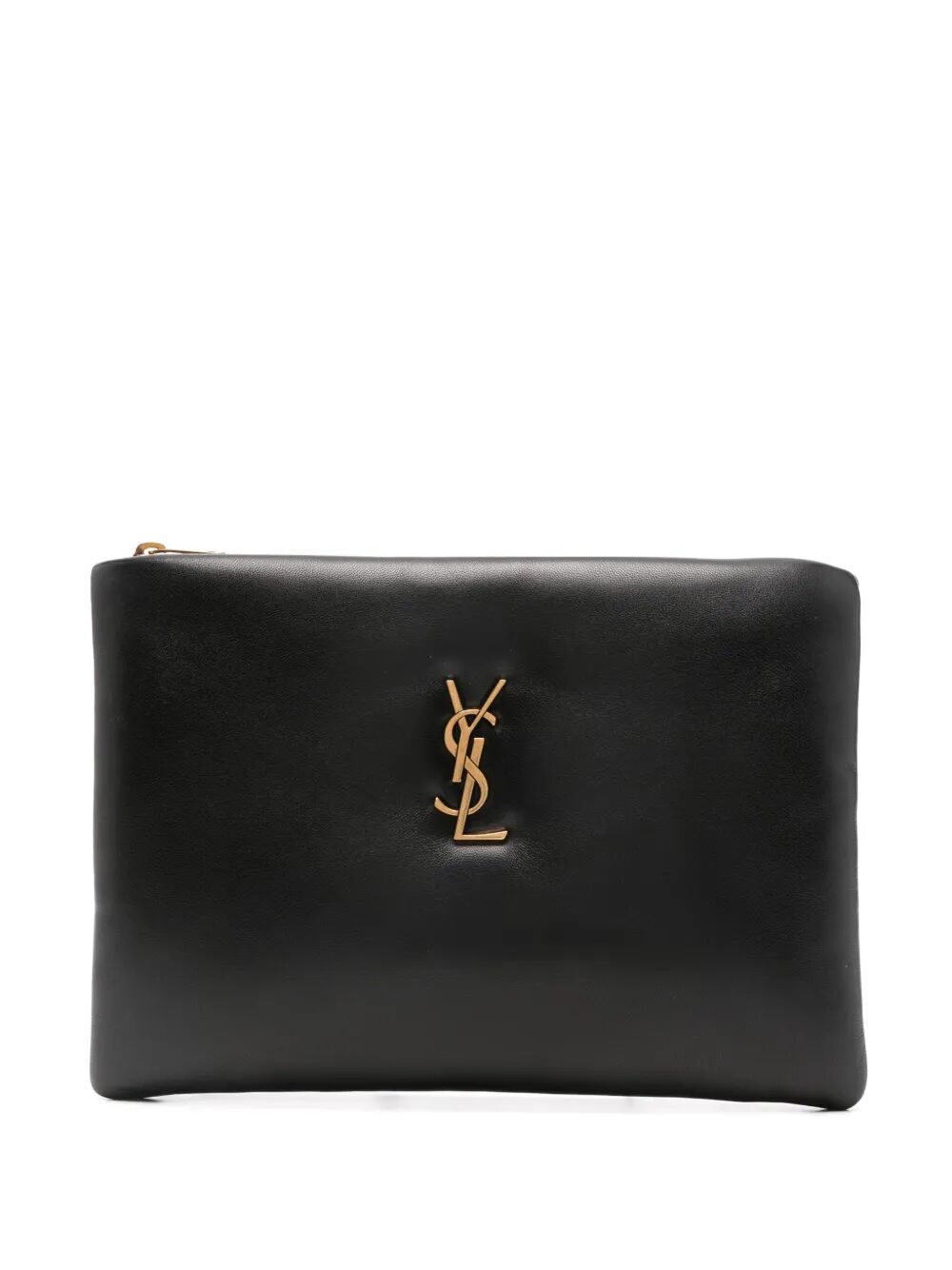 Saint Laurent Women Calypso Small Pouch In Lambskin Luosophy