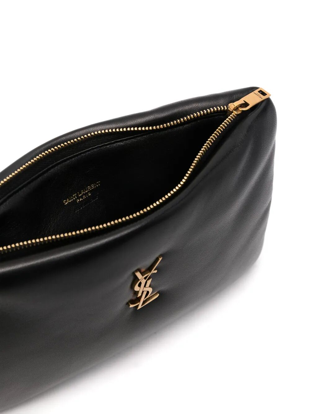 Saint Laurent Women Calypso Small Pouch In Lambskin Luosophy