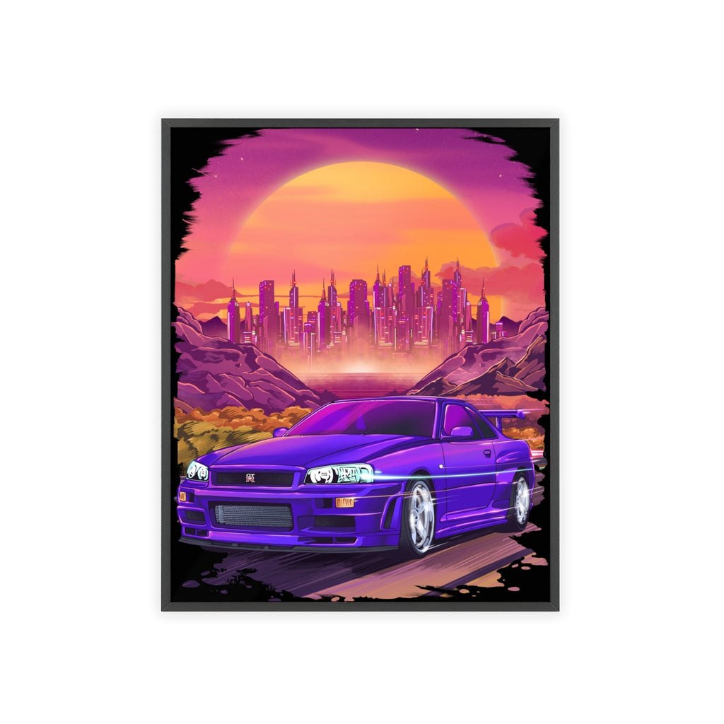 Nissan Skyline GT-R Poster Desksmith