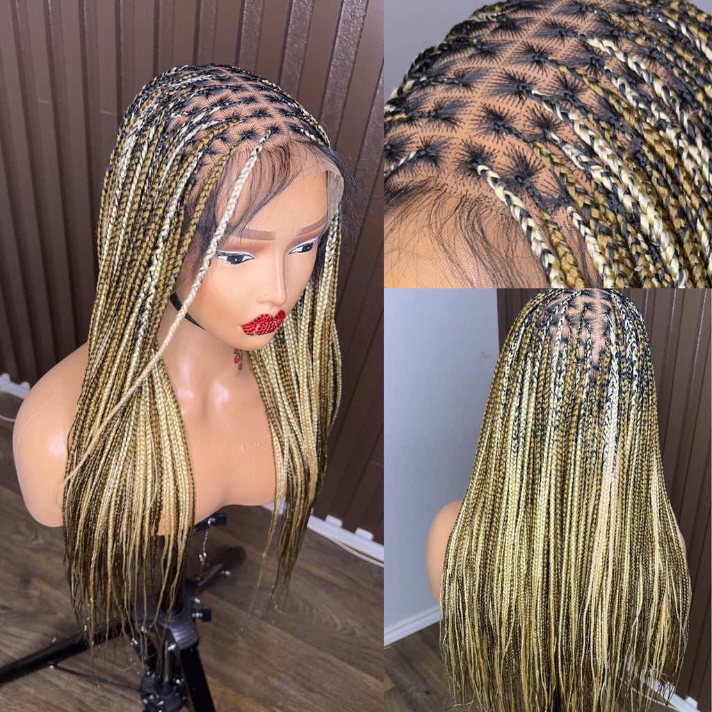22 inches 613/27 knotless braided wig HOL stores